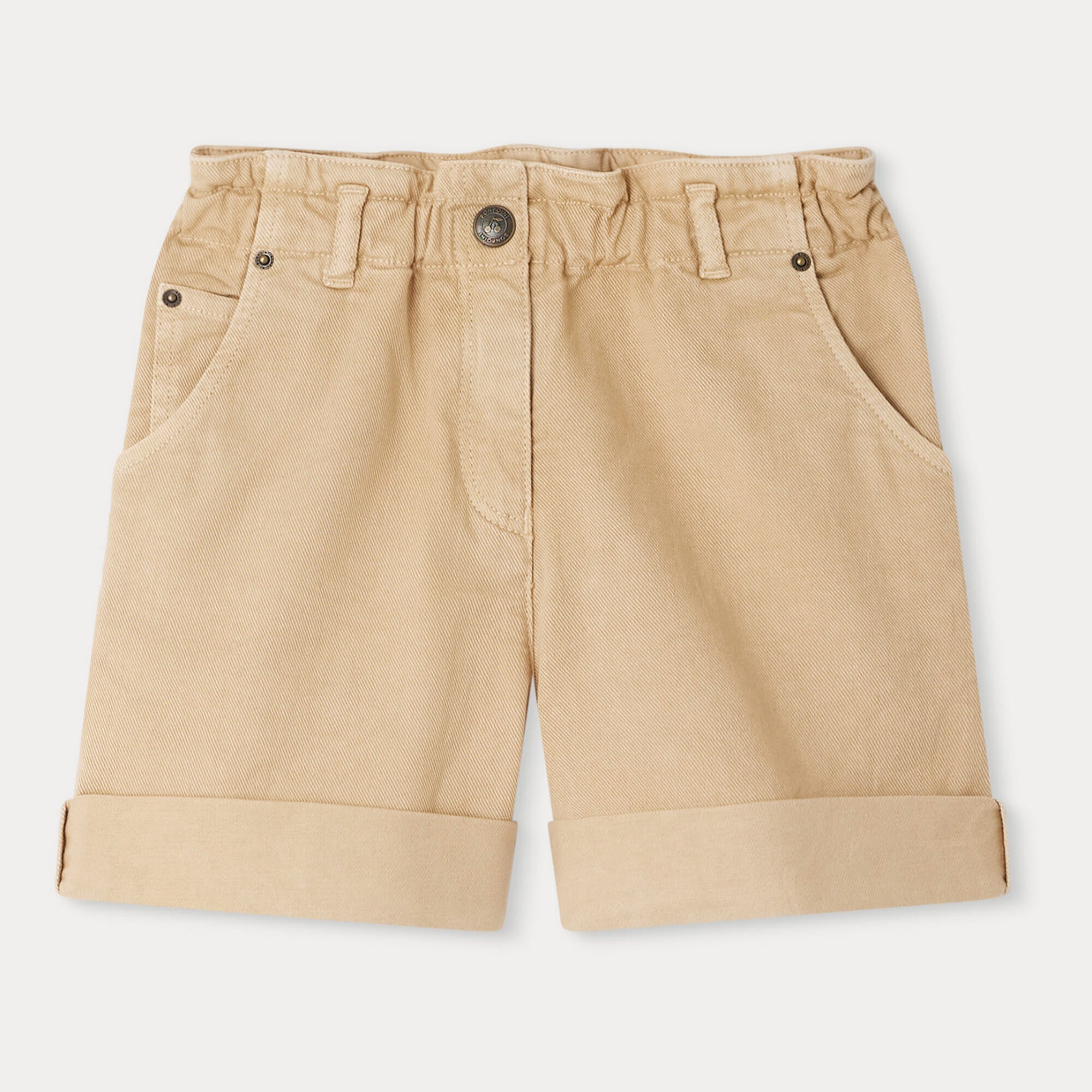 Girls Sand Cotton Shorts