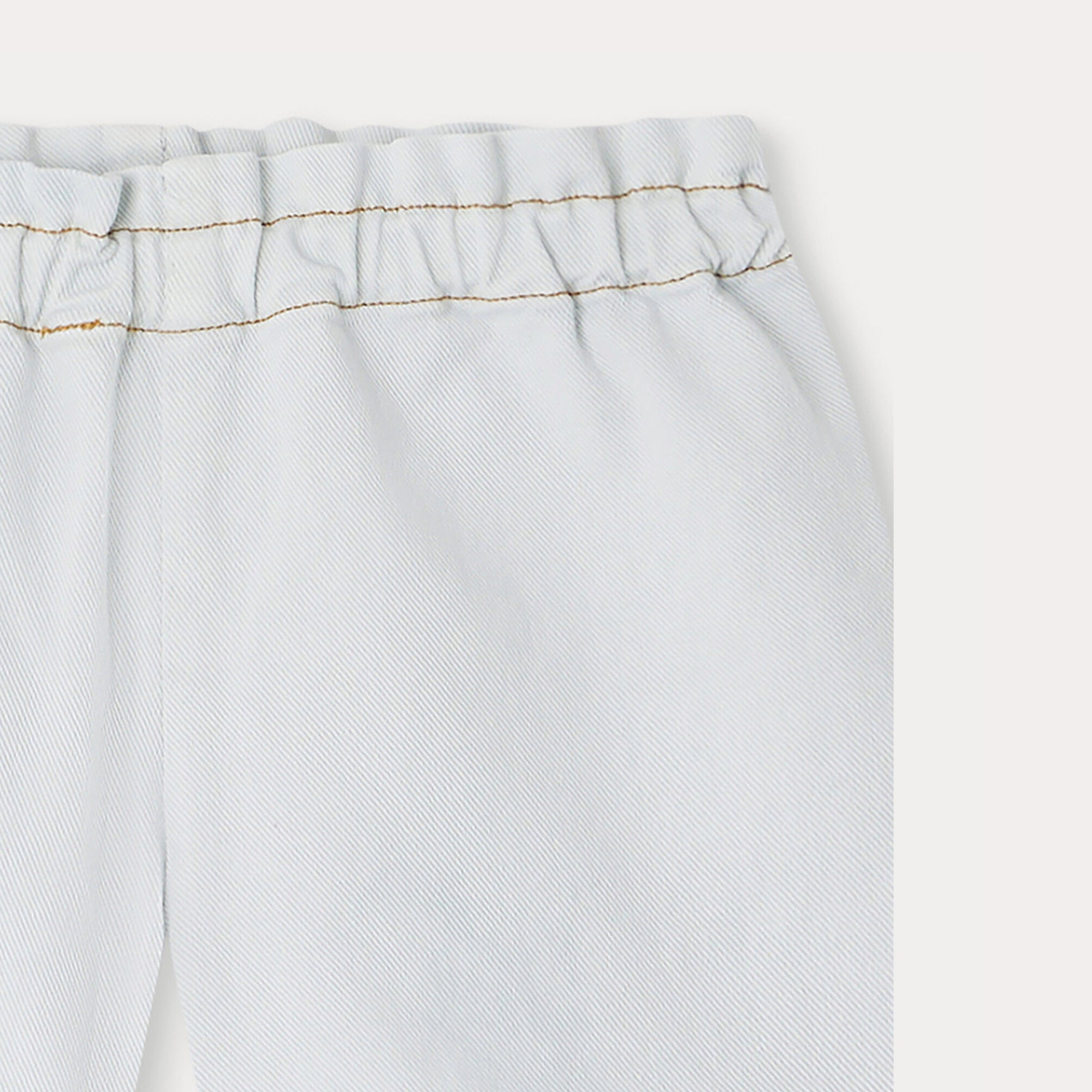 Girls Light Blue Denim Shorts