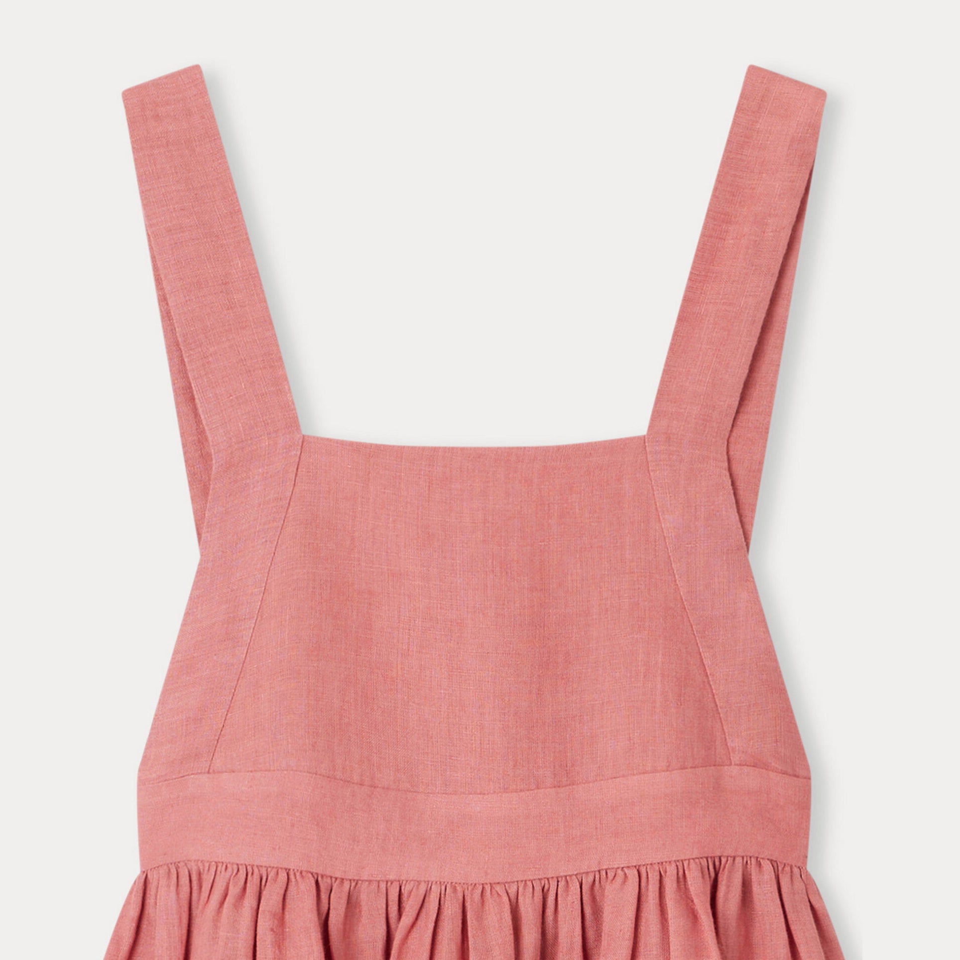 Girls Pink Strap Dress