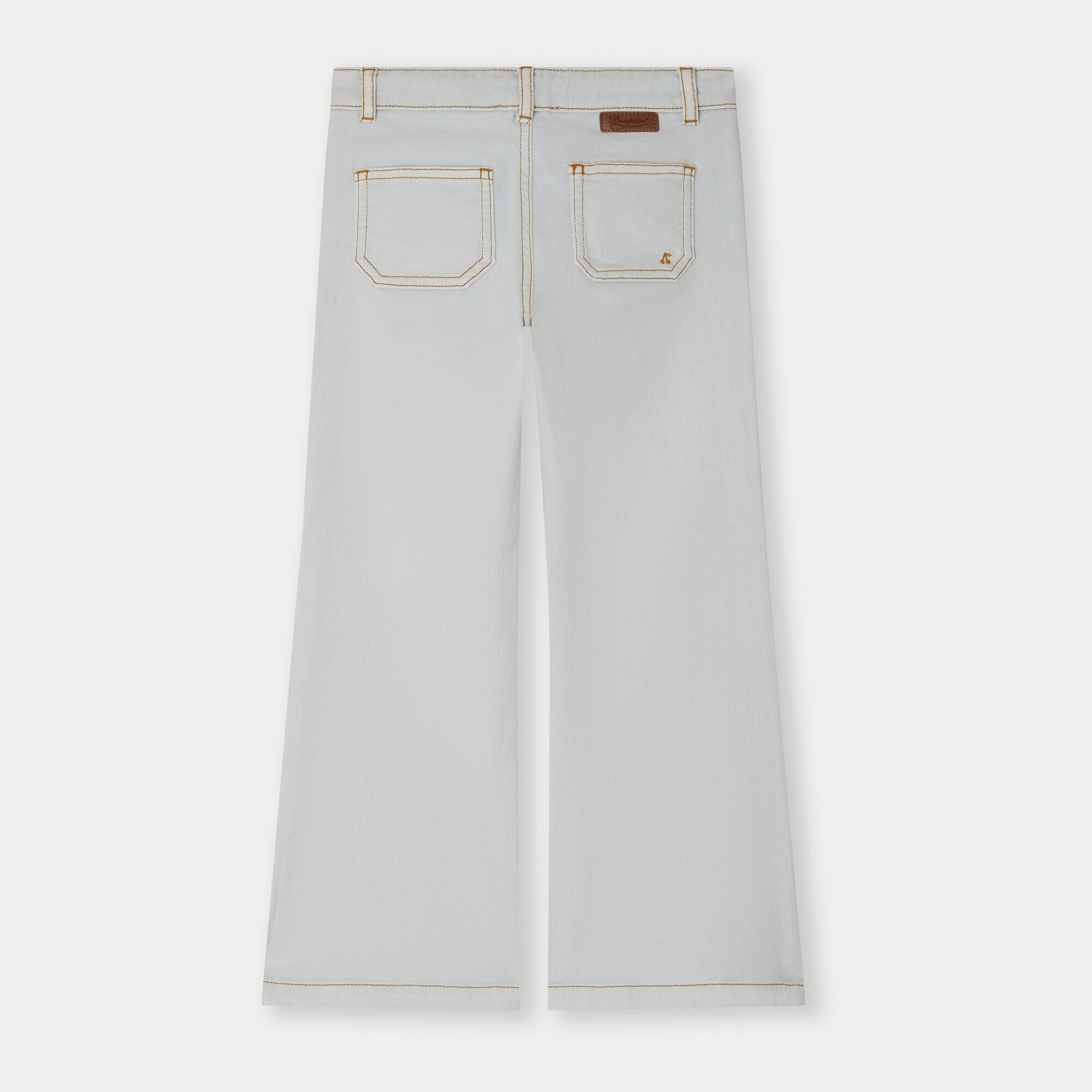 Girls Blue Denim Trousers