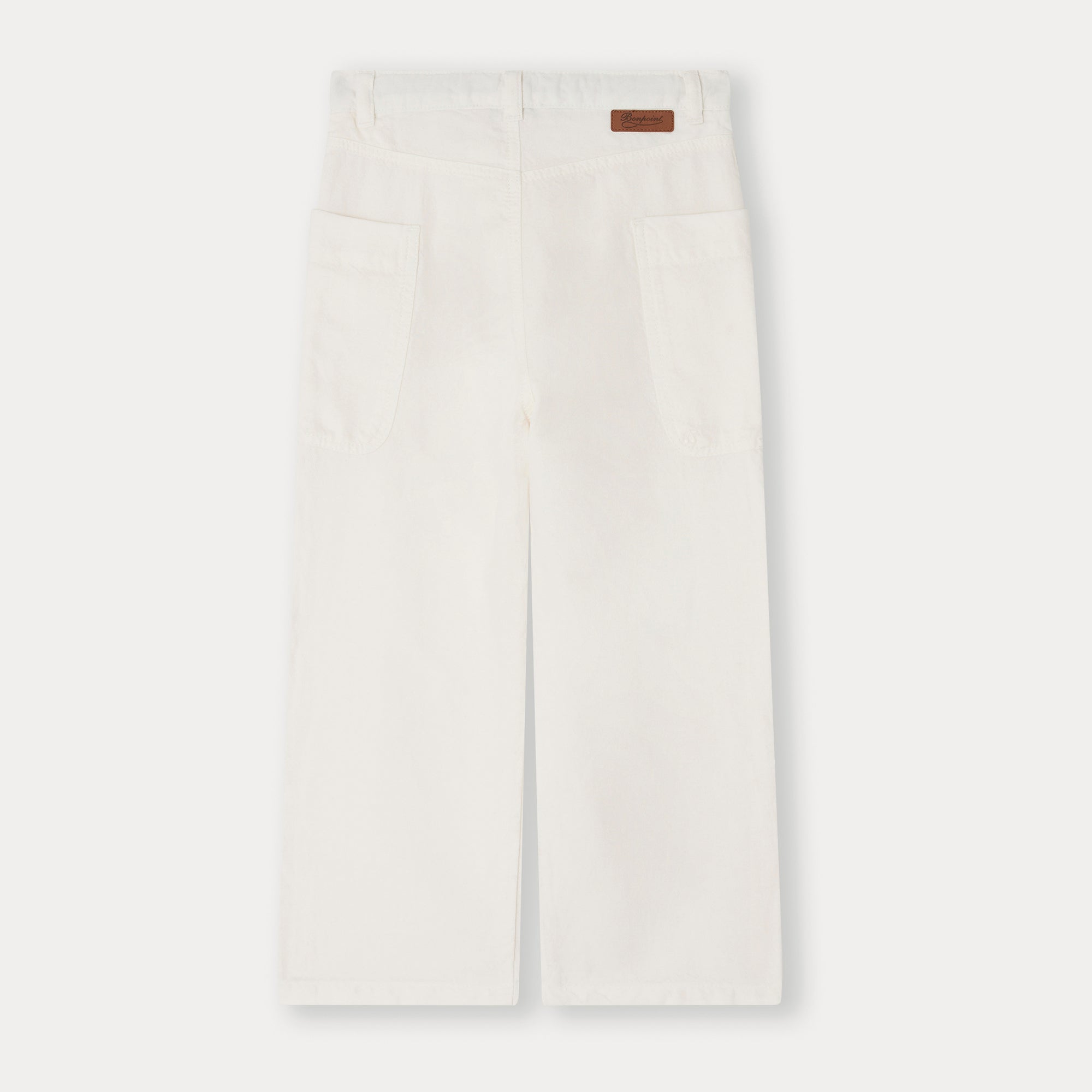 Girls White Trousers