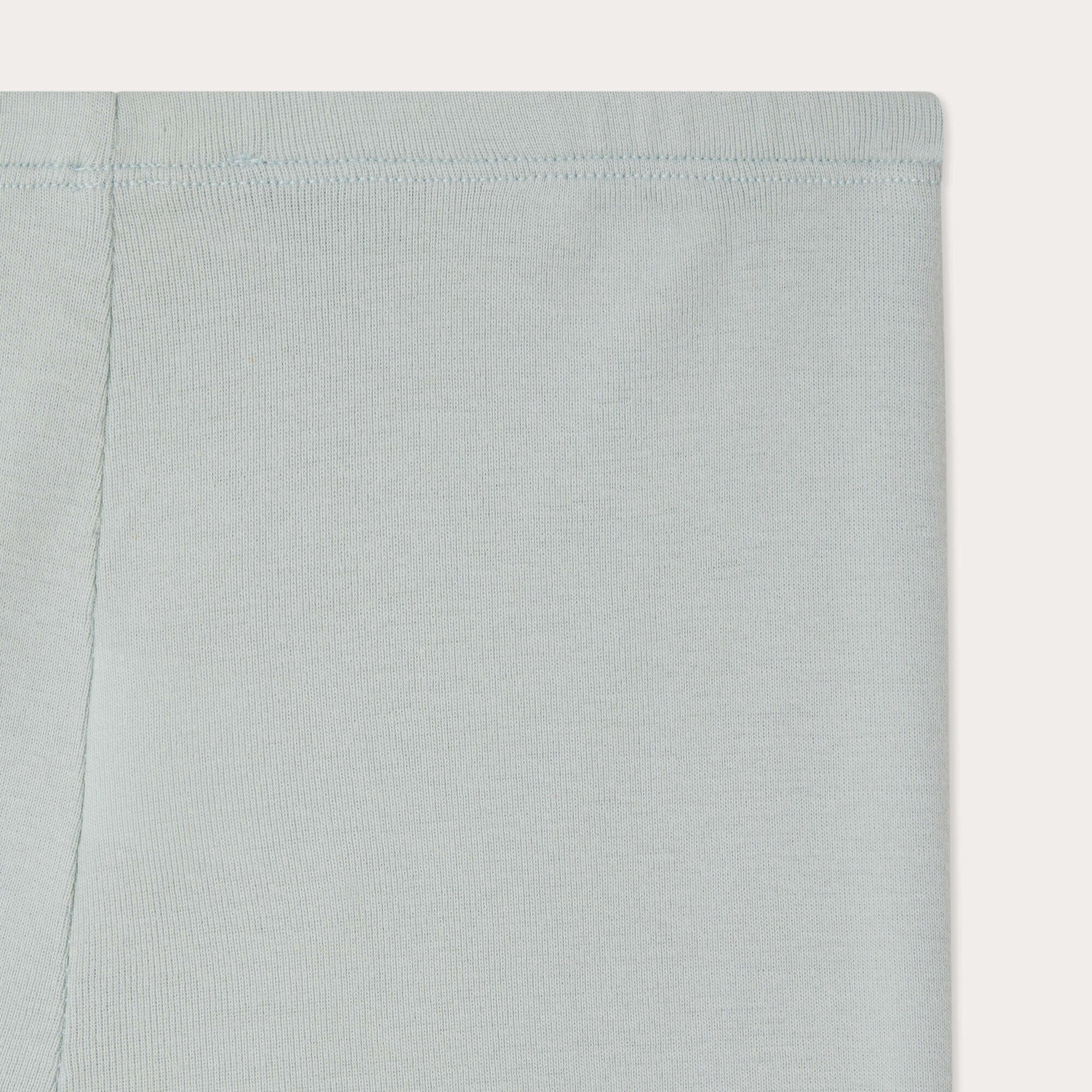 Girls Ice Blue Cotton Leggings