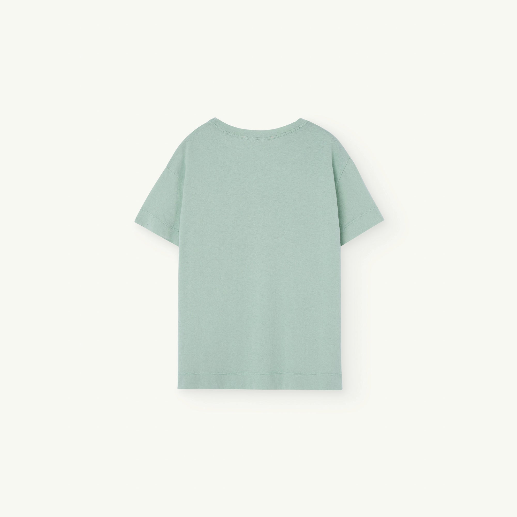 Boys & Girls Pale Green Logo Cotton T-Shirt