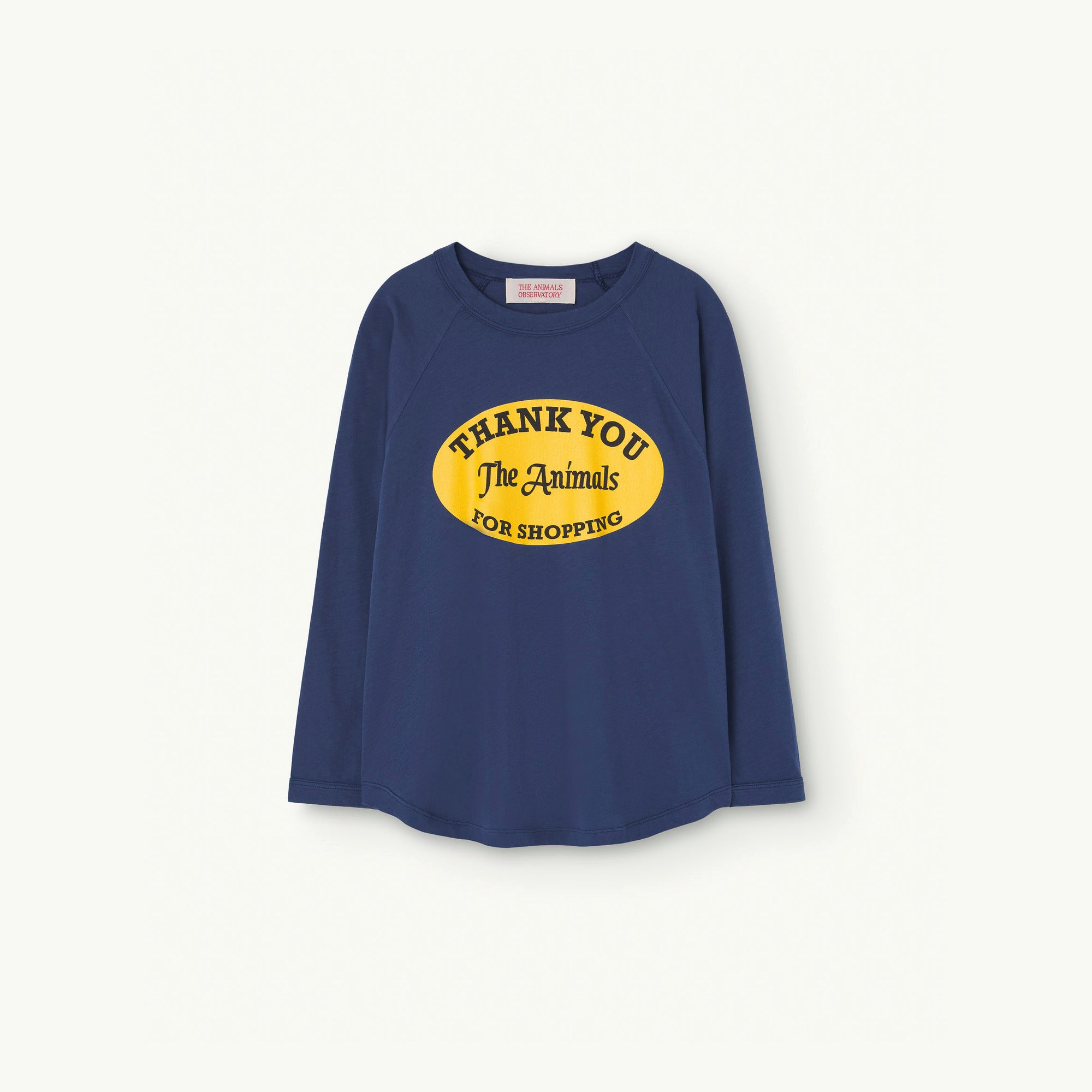 Boys & Girls Blue Logo Cotton T-Shirt