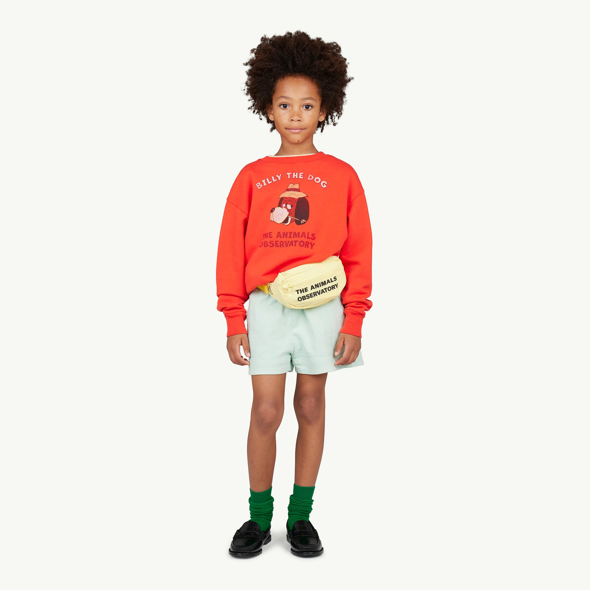 Boys & Girls Red Printed Cotton Sweatshirt