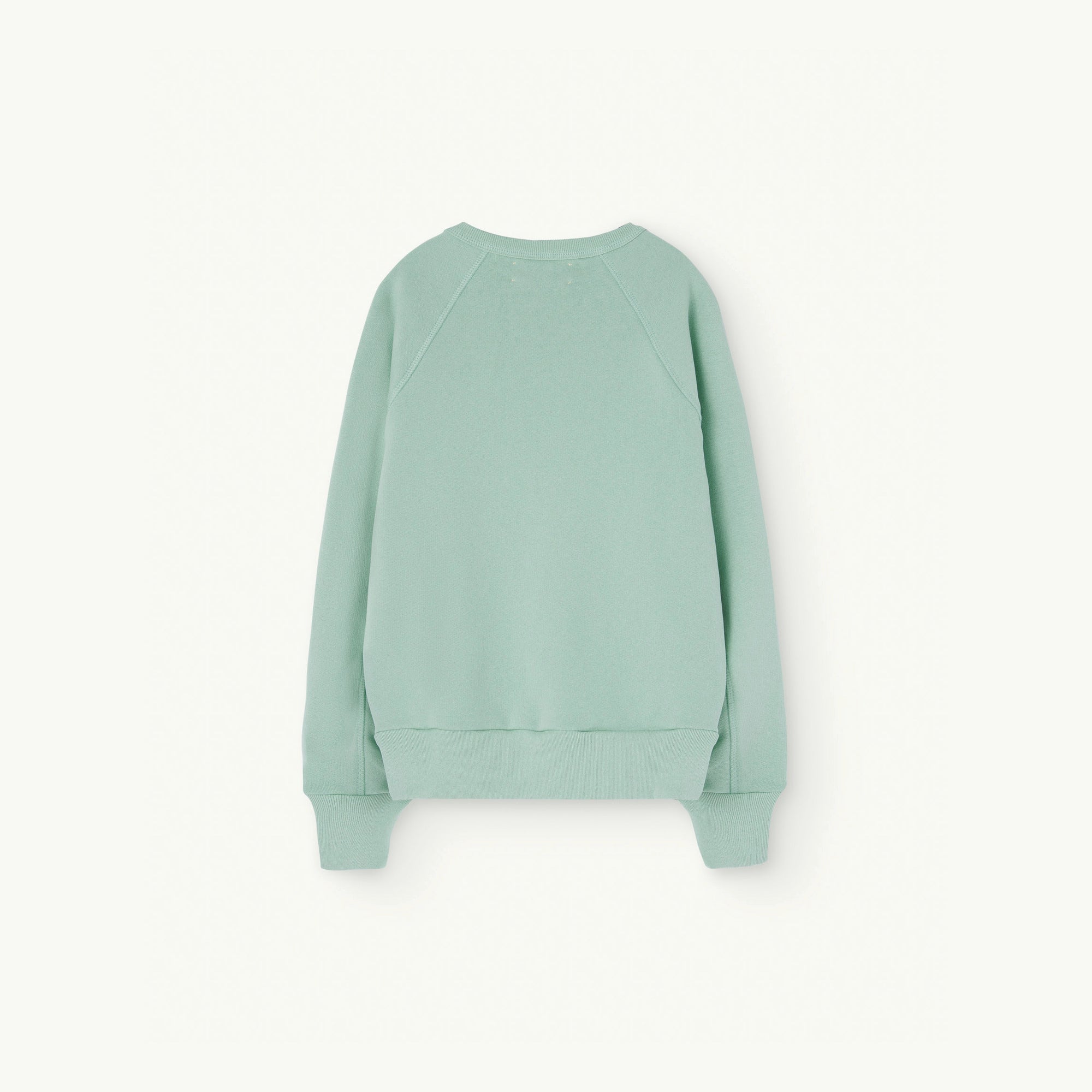 Boys & Girls Pale Green Logo Cotton Sweatshirt