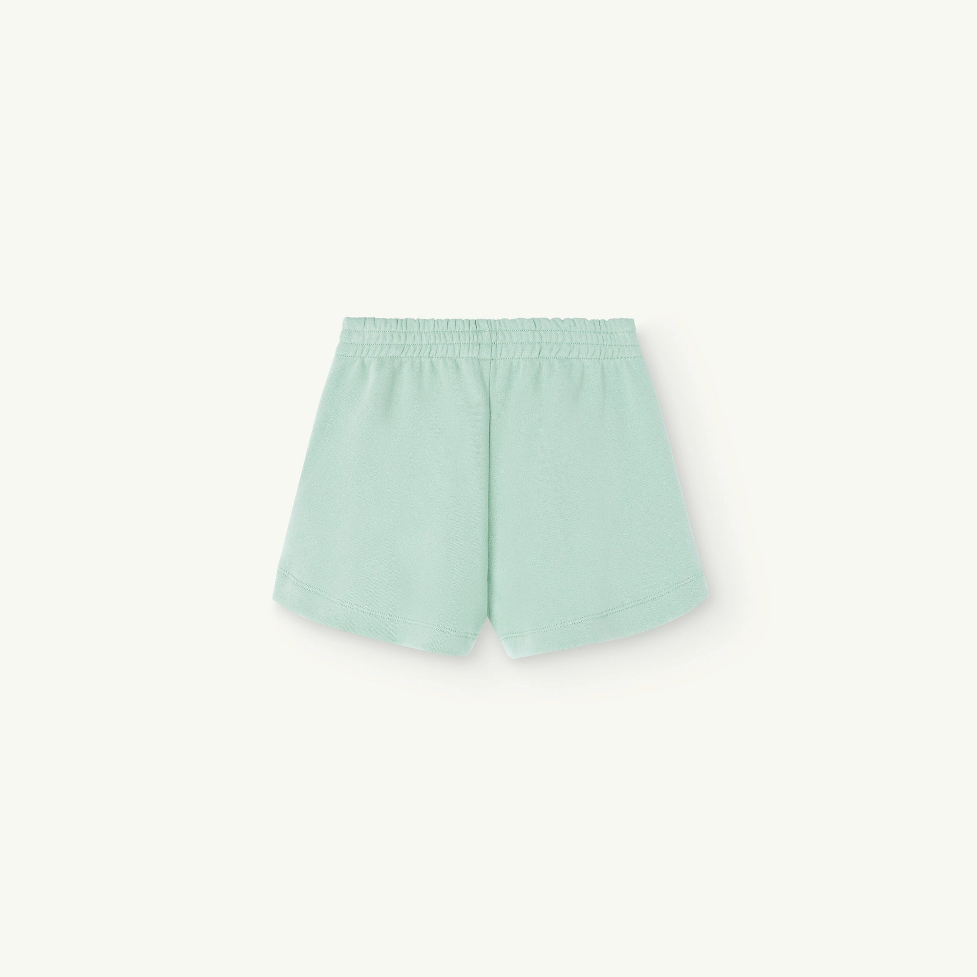 Boys & Girls Pale Green Logo Cotton Shorts