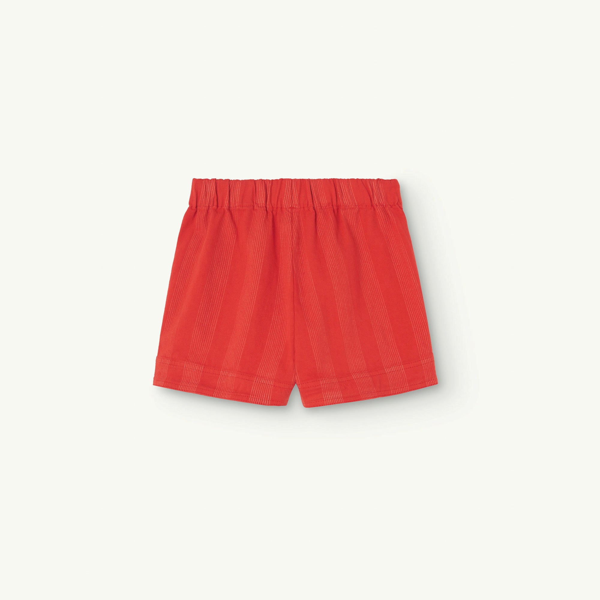 Boys & Girls Red Stripes Cotton Shorts