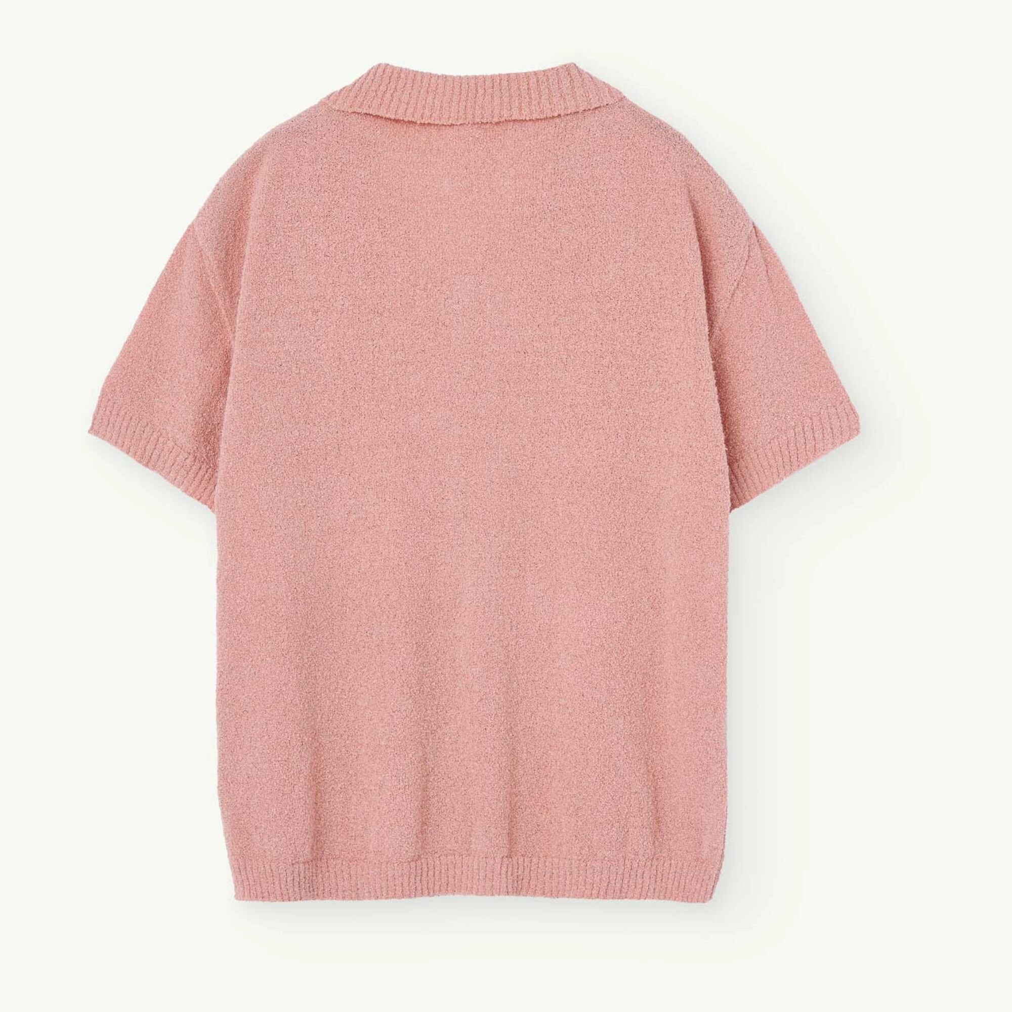 Girls Pink Bird Cotton Sweater