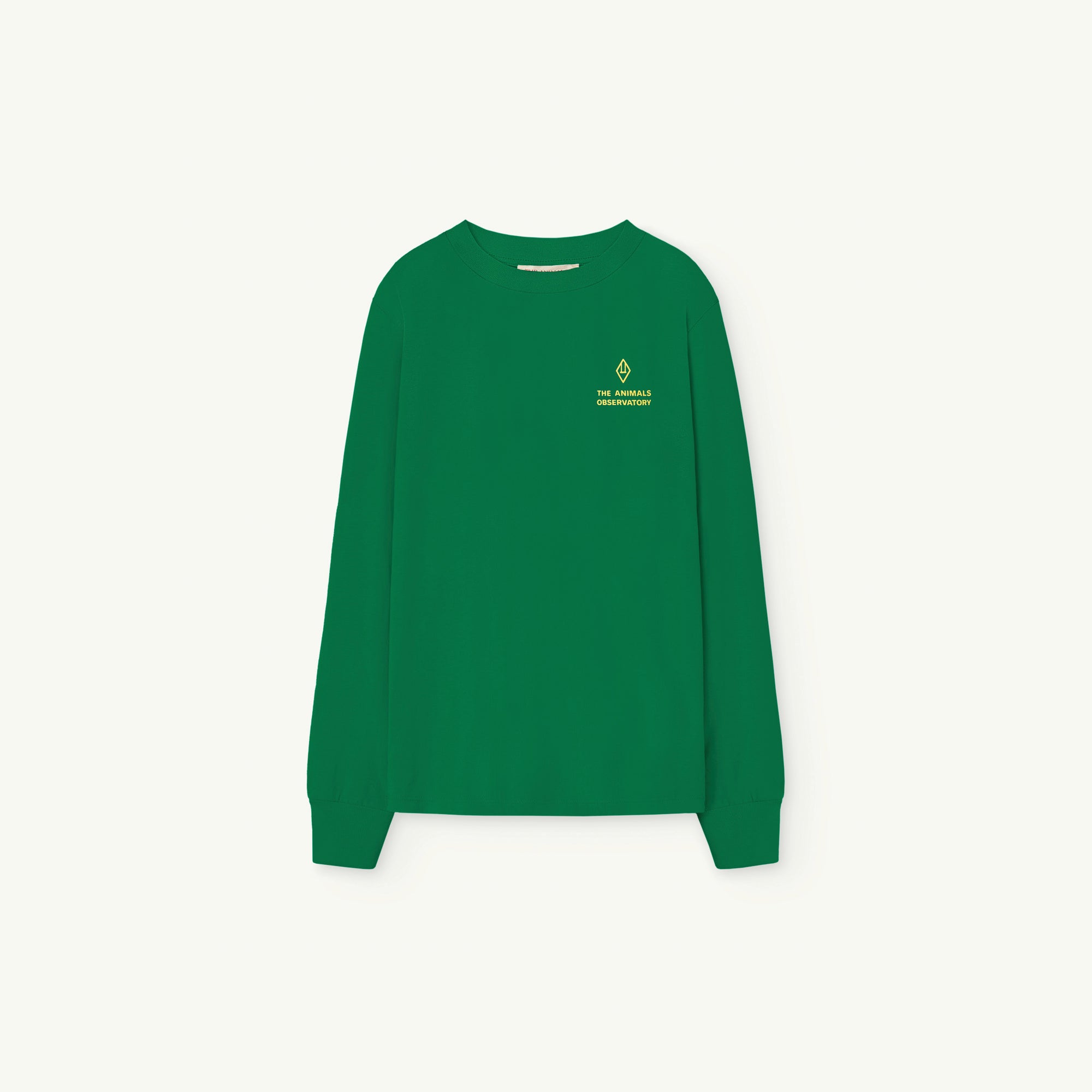 Boys & Girls Green Logo Cotton T-Shirt