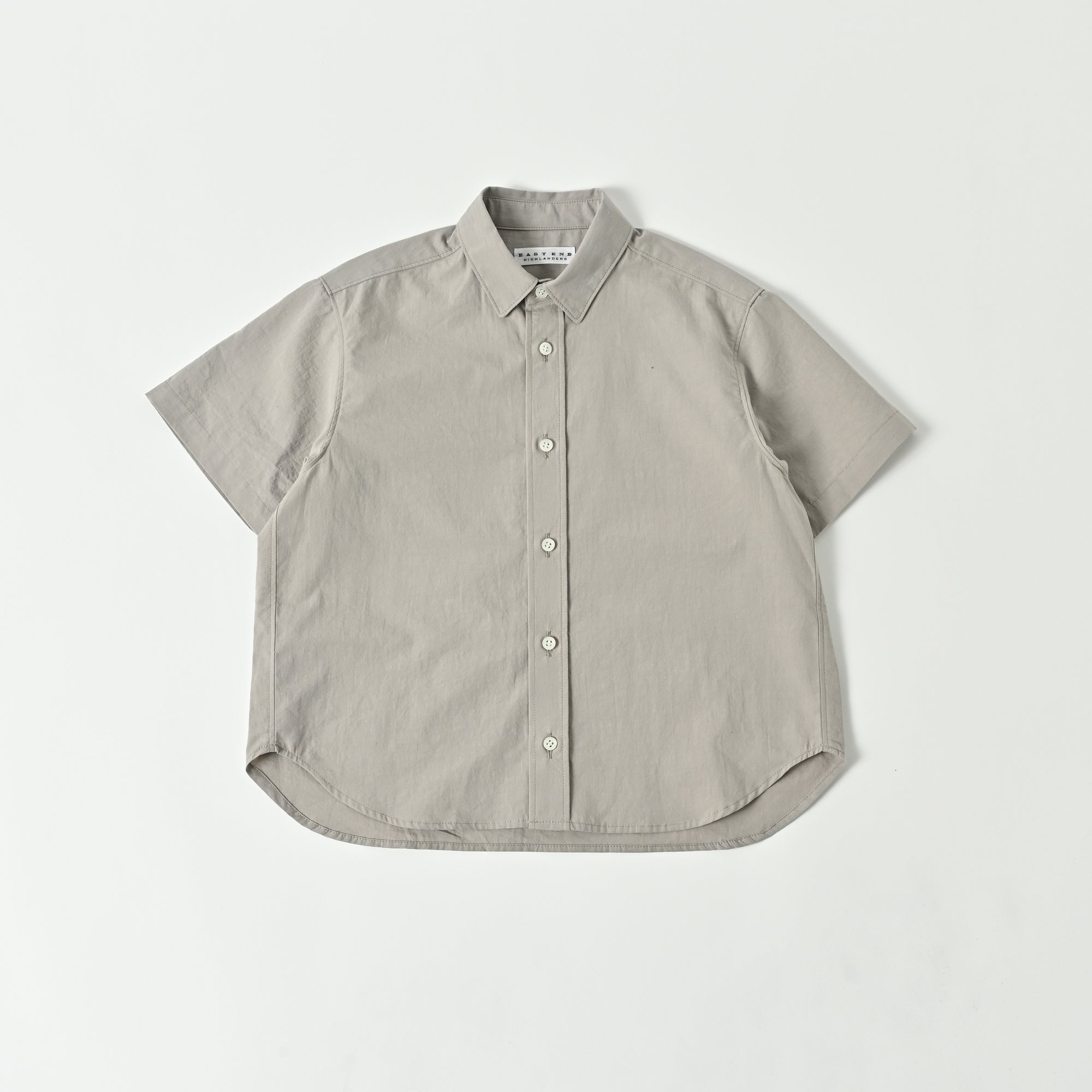 Boys & Girls Grey Cotton Shirt