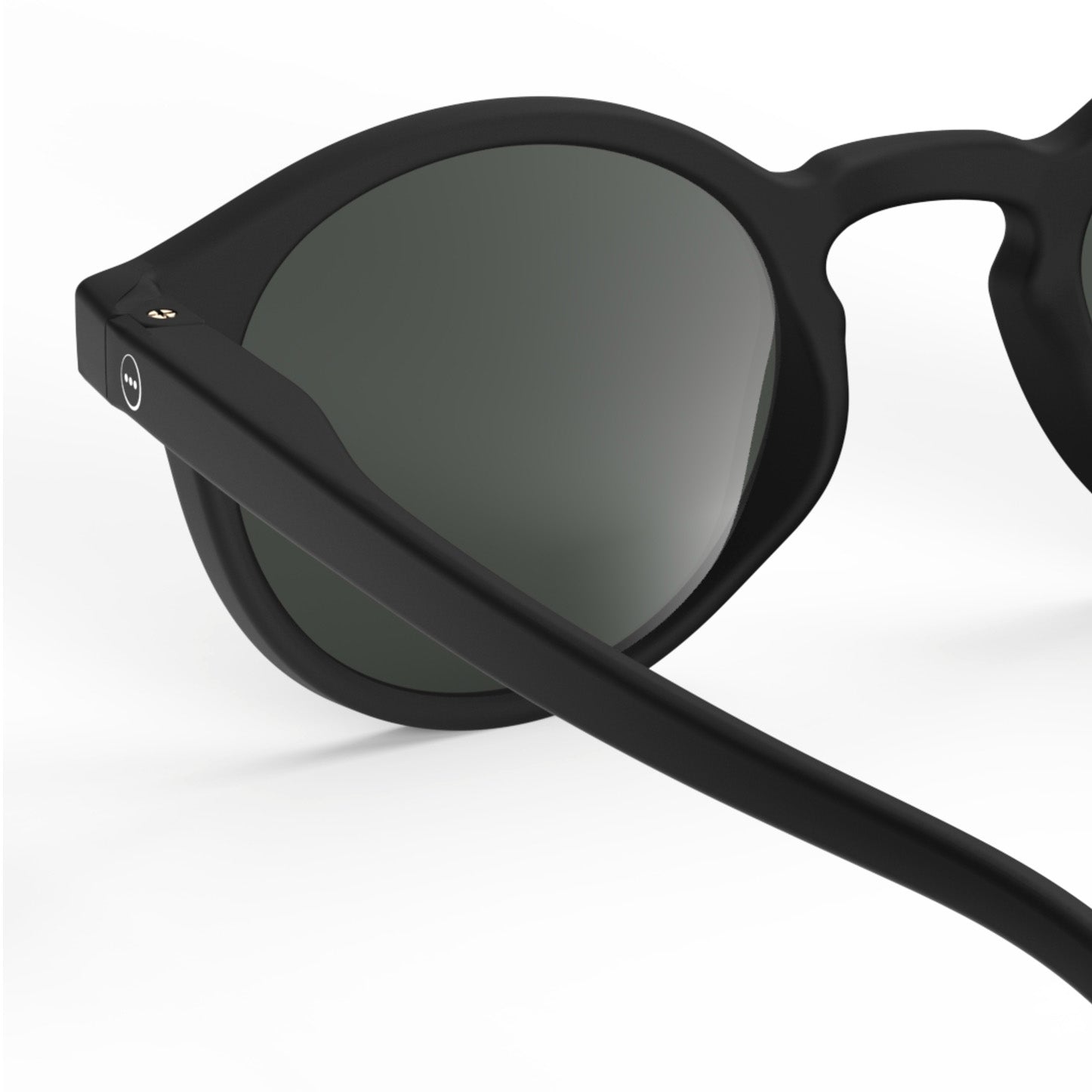 Adult Black "SUN #H" Sunglasses