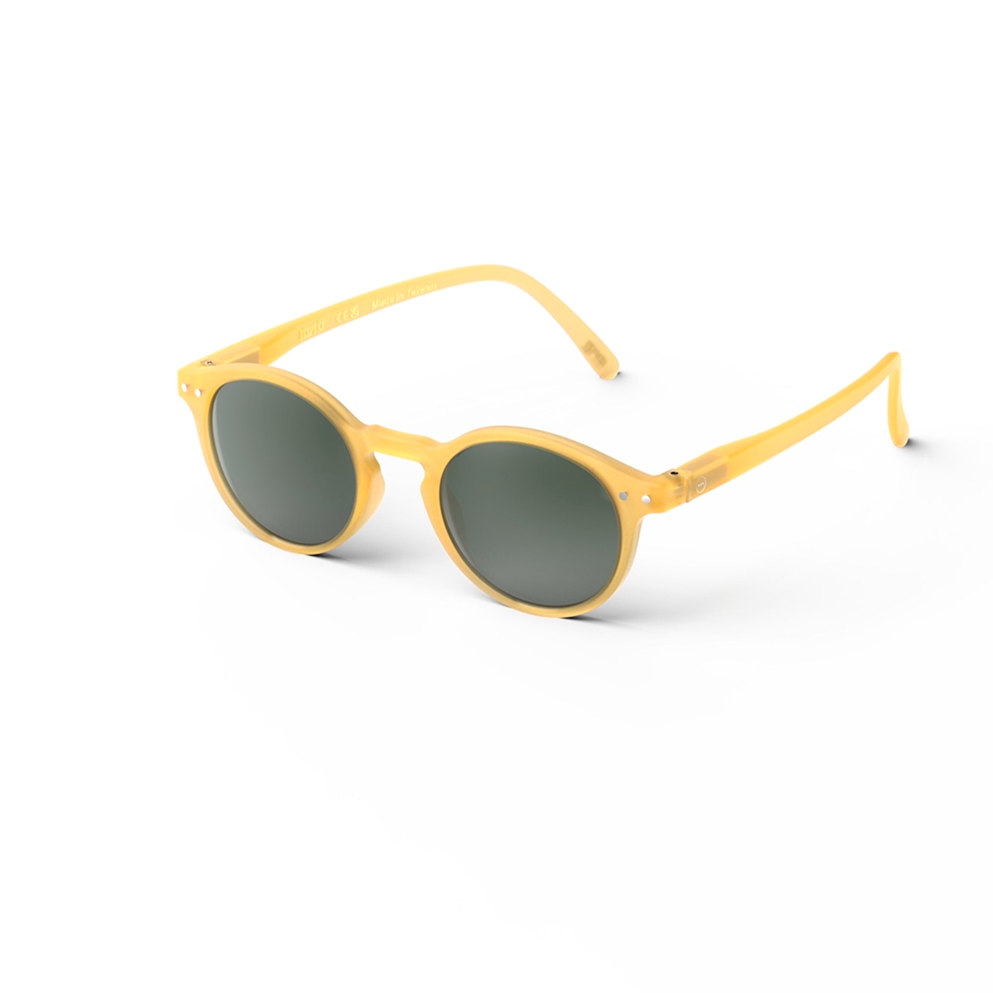 Adult Yellow "SUN #H" Sunglasses