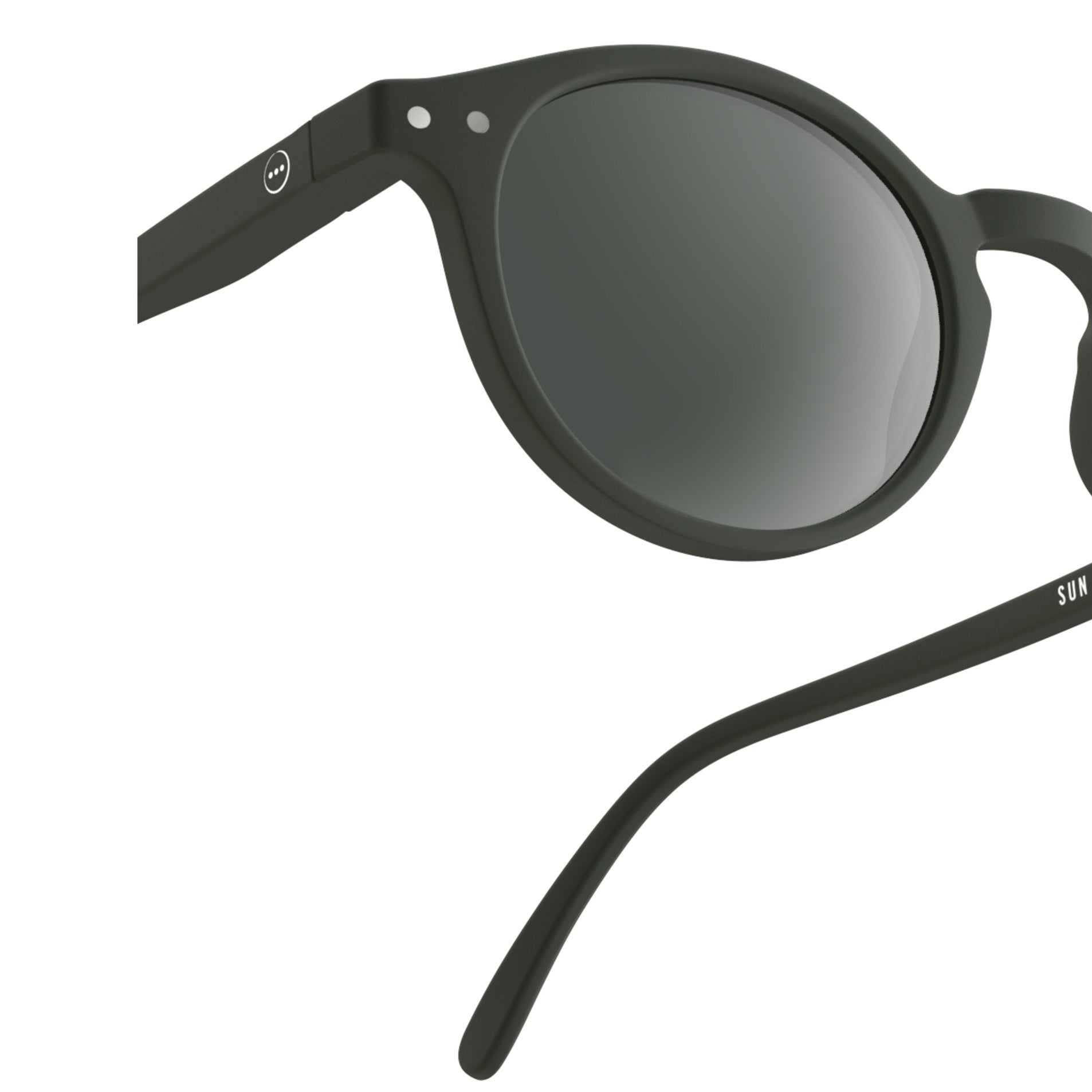 Adult Green "SUN #H" Sunglasses