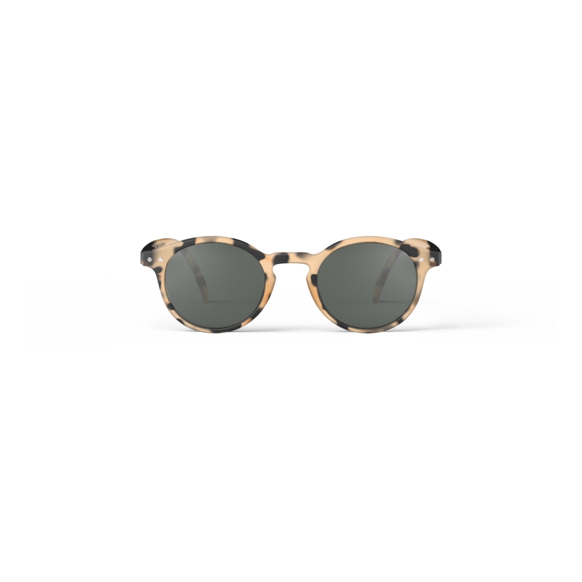 Adult Beige "SUN #H" Sunglasses