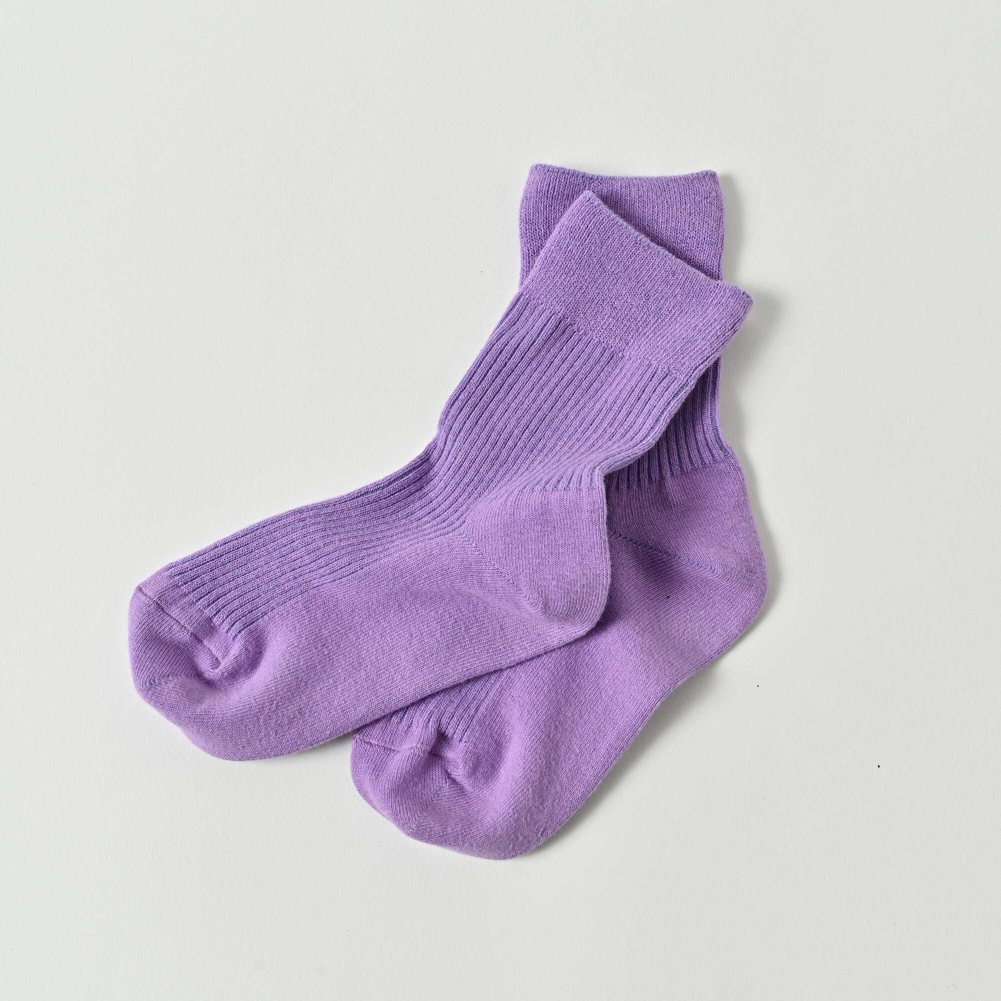 Boys & Girls Purple Cotton Socks
