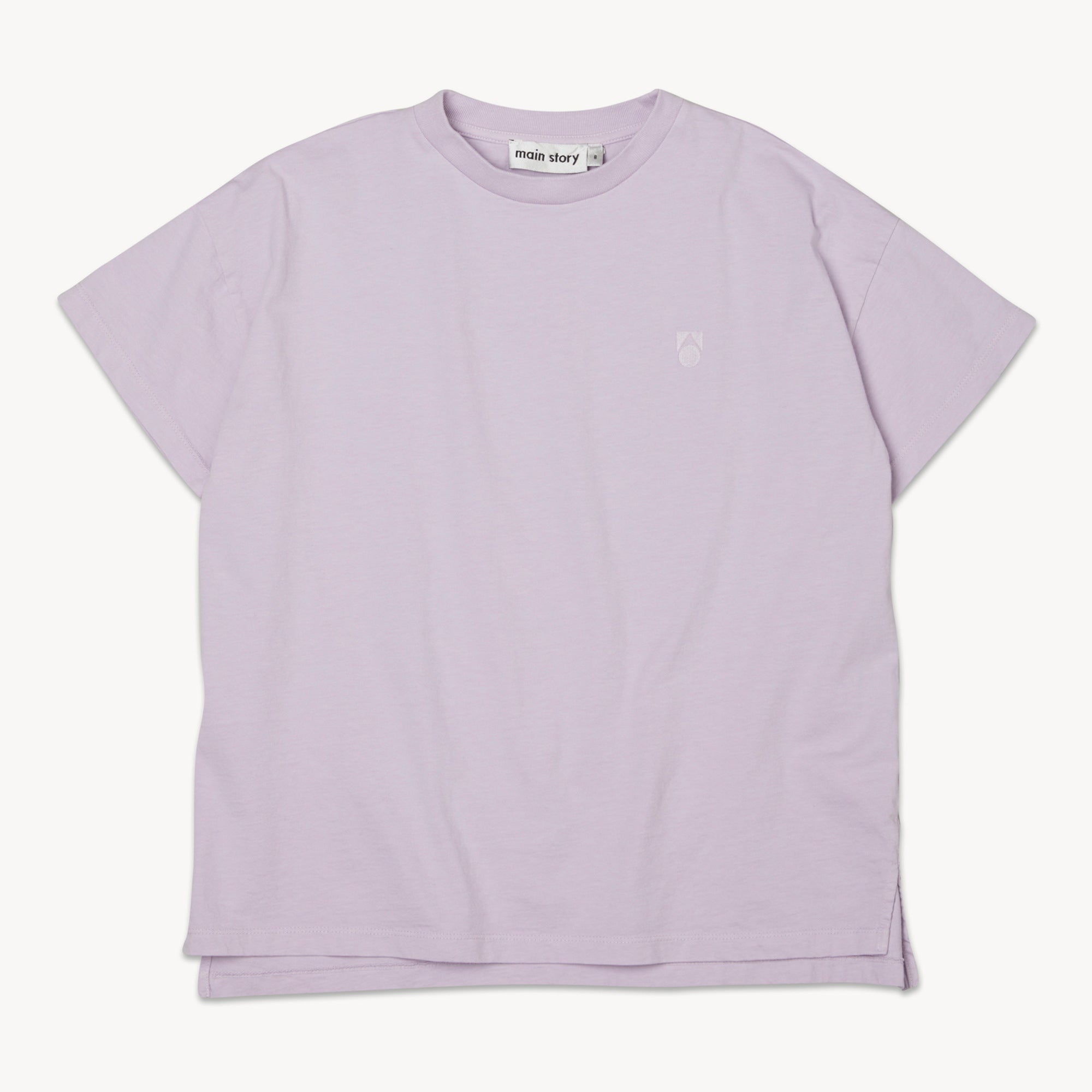 Boys & Girls Lavender Cotton T-Shirt