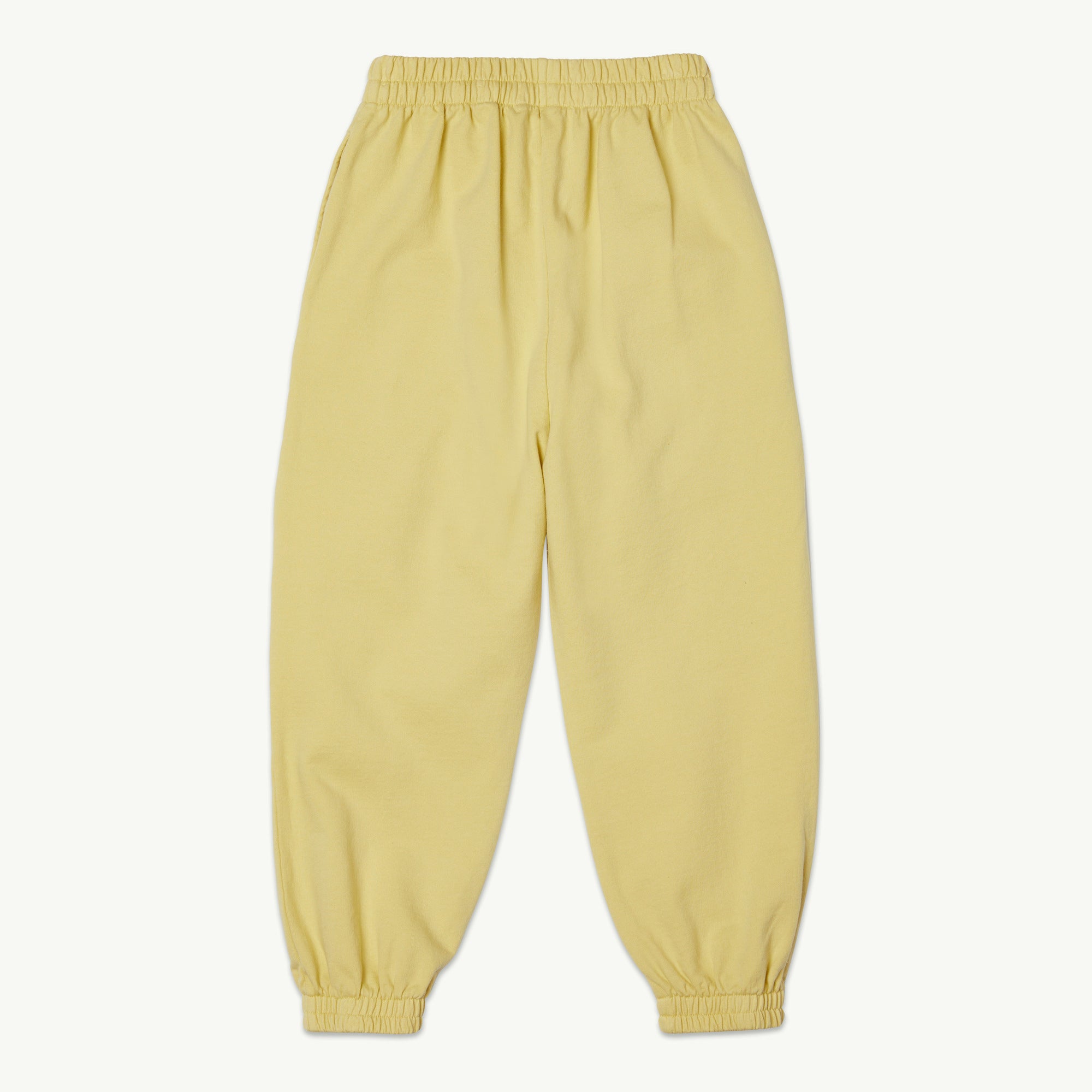 Boys & Girls Yellow Cotton Trousers