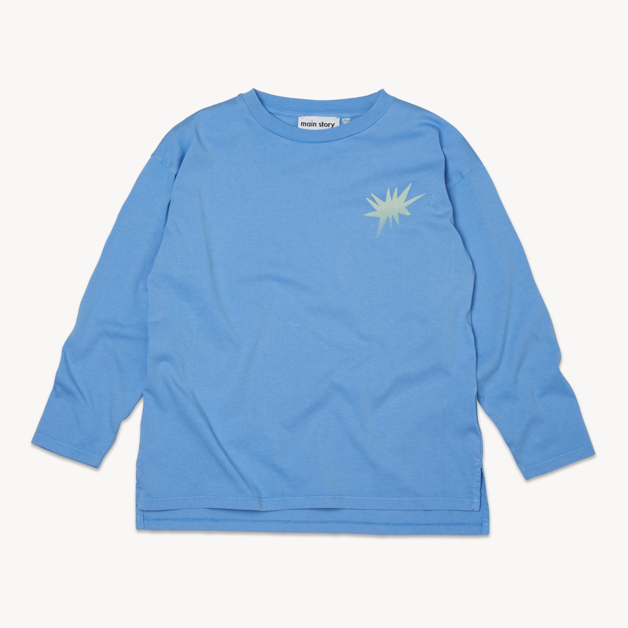 Boys & Girls Blue Cotton T-Shirt