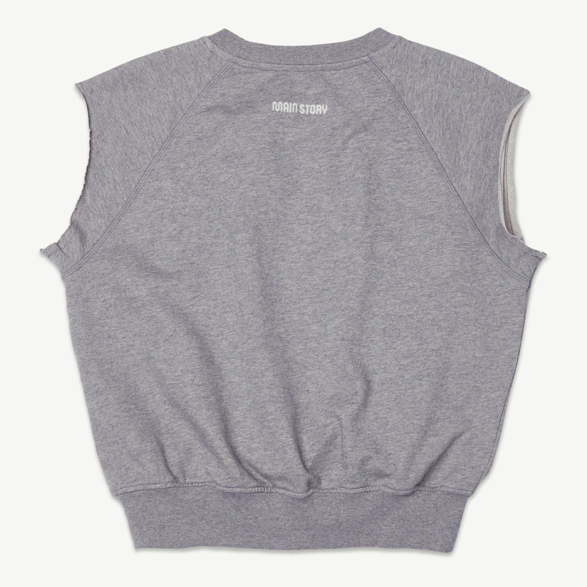 Boys & Girls Grey Cotton Vest