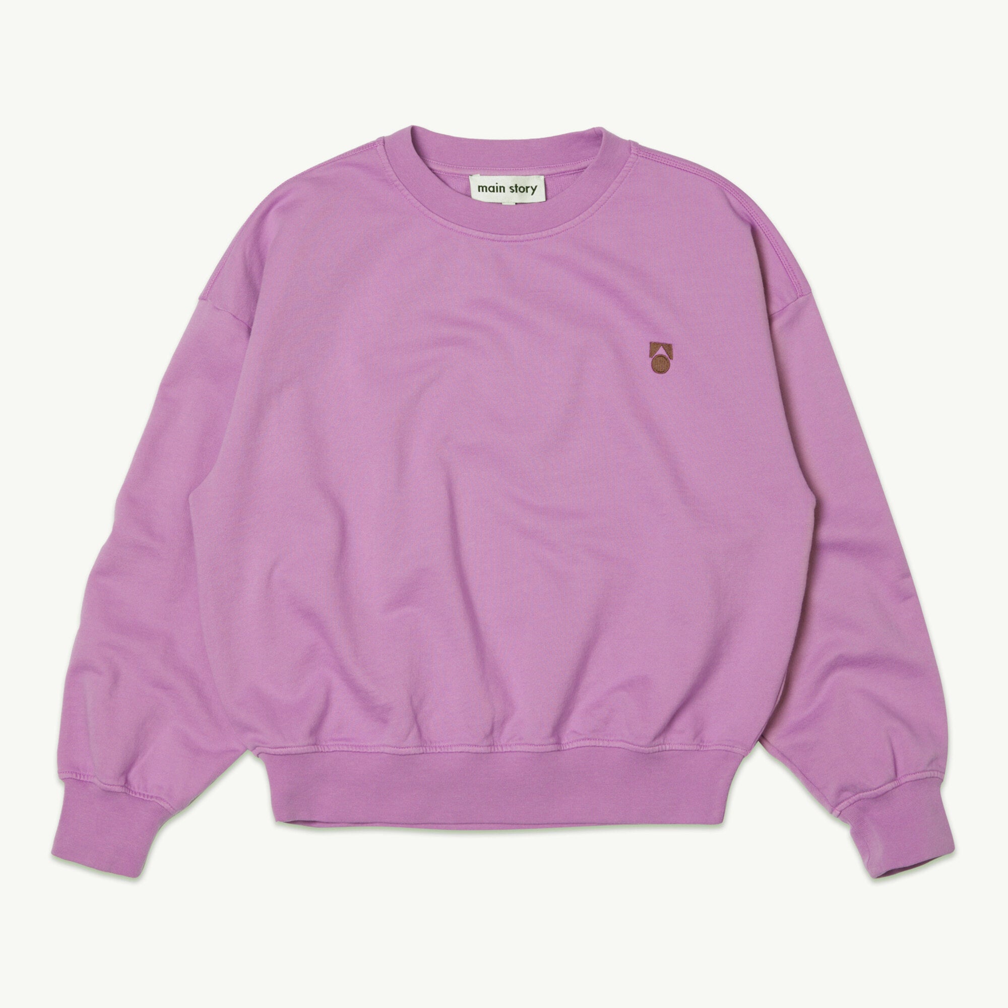 Boys & Girls Pink Cotton Sweatshirt