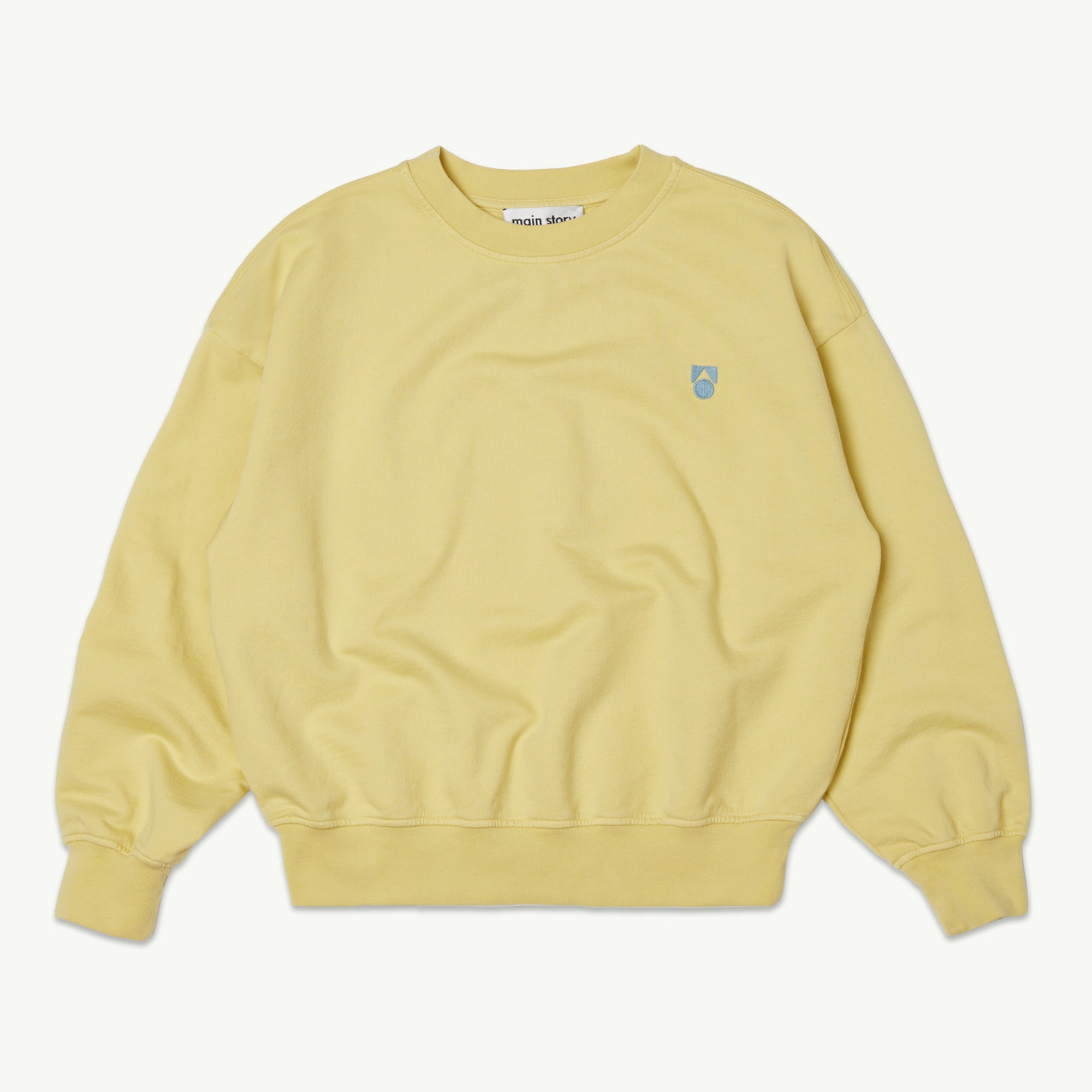 Boys & Girls Yellow Cotton Sweatshirt