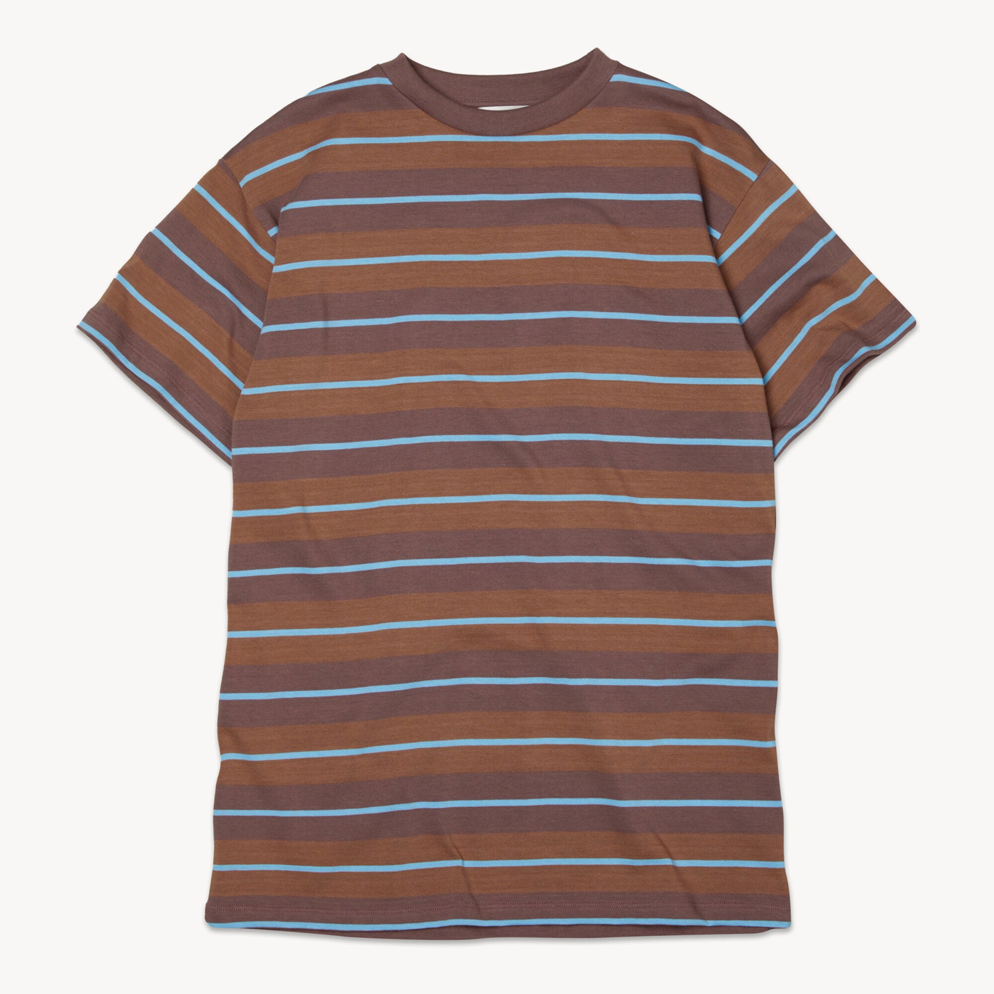 Boys & Girls Brown Stripes Cotton Dress