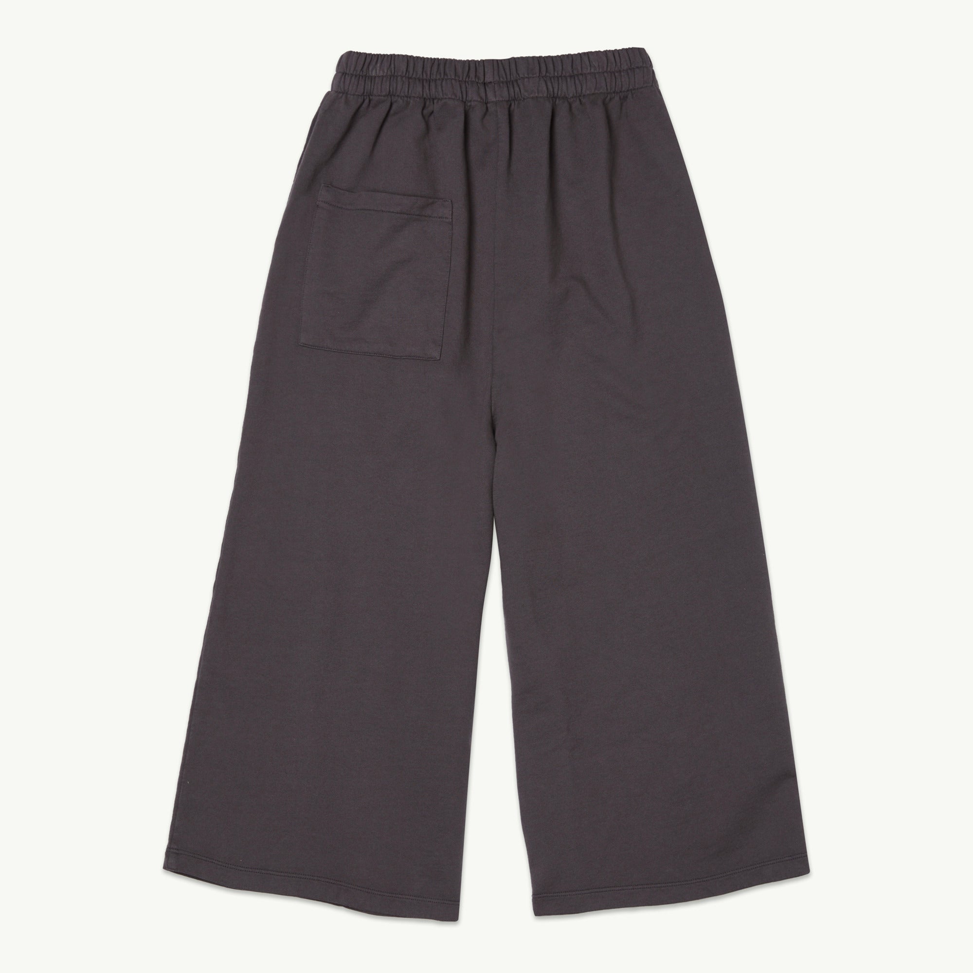 Boys & Girls Dark Brown Cotton Trousers