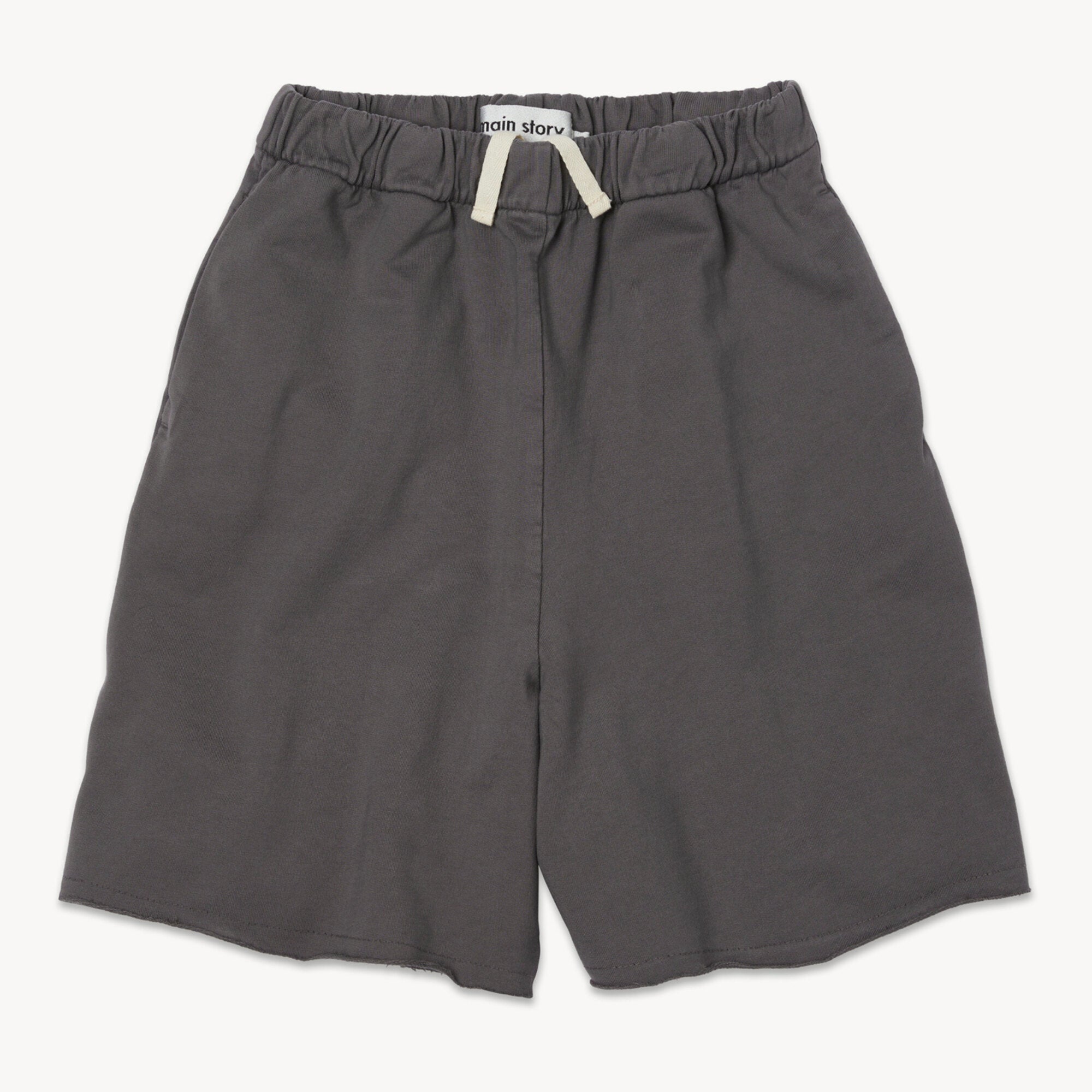 Boys & Girls Dark Brown Cotton Shorts