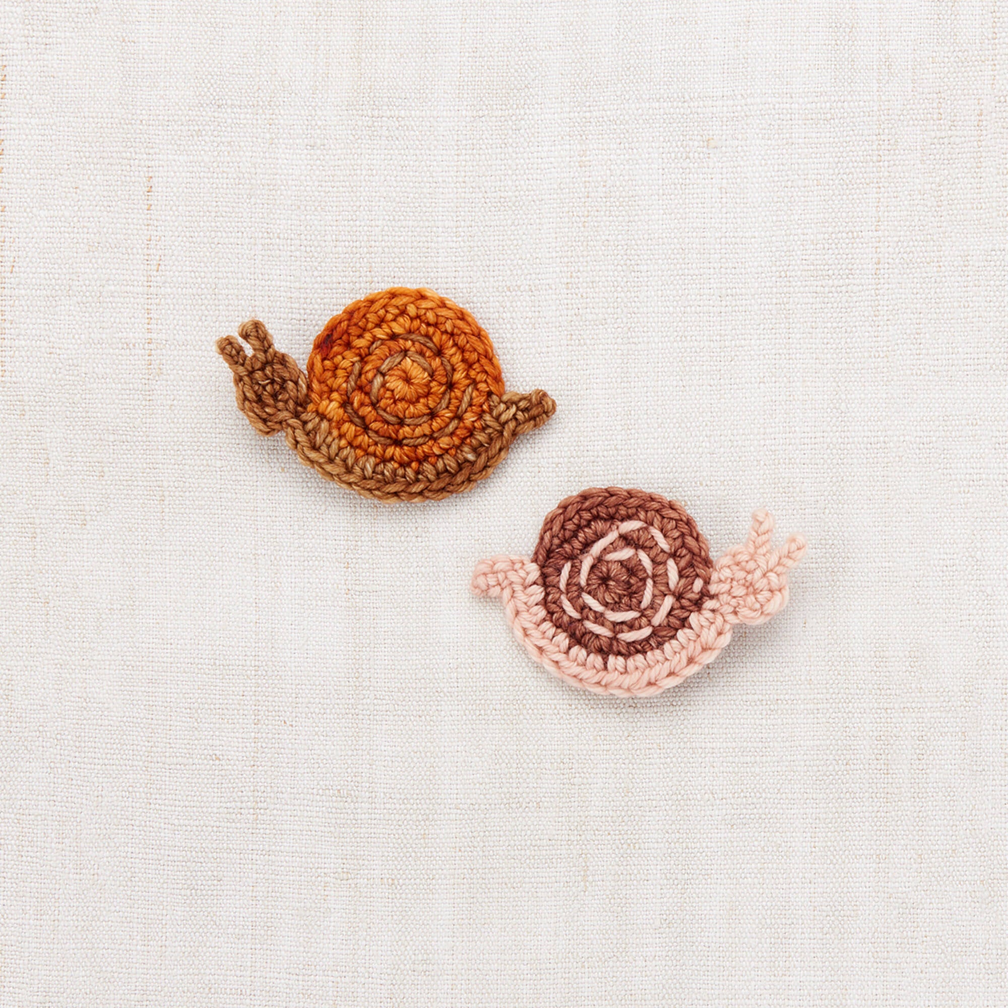 Girls Caramel Snail Hair Clips