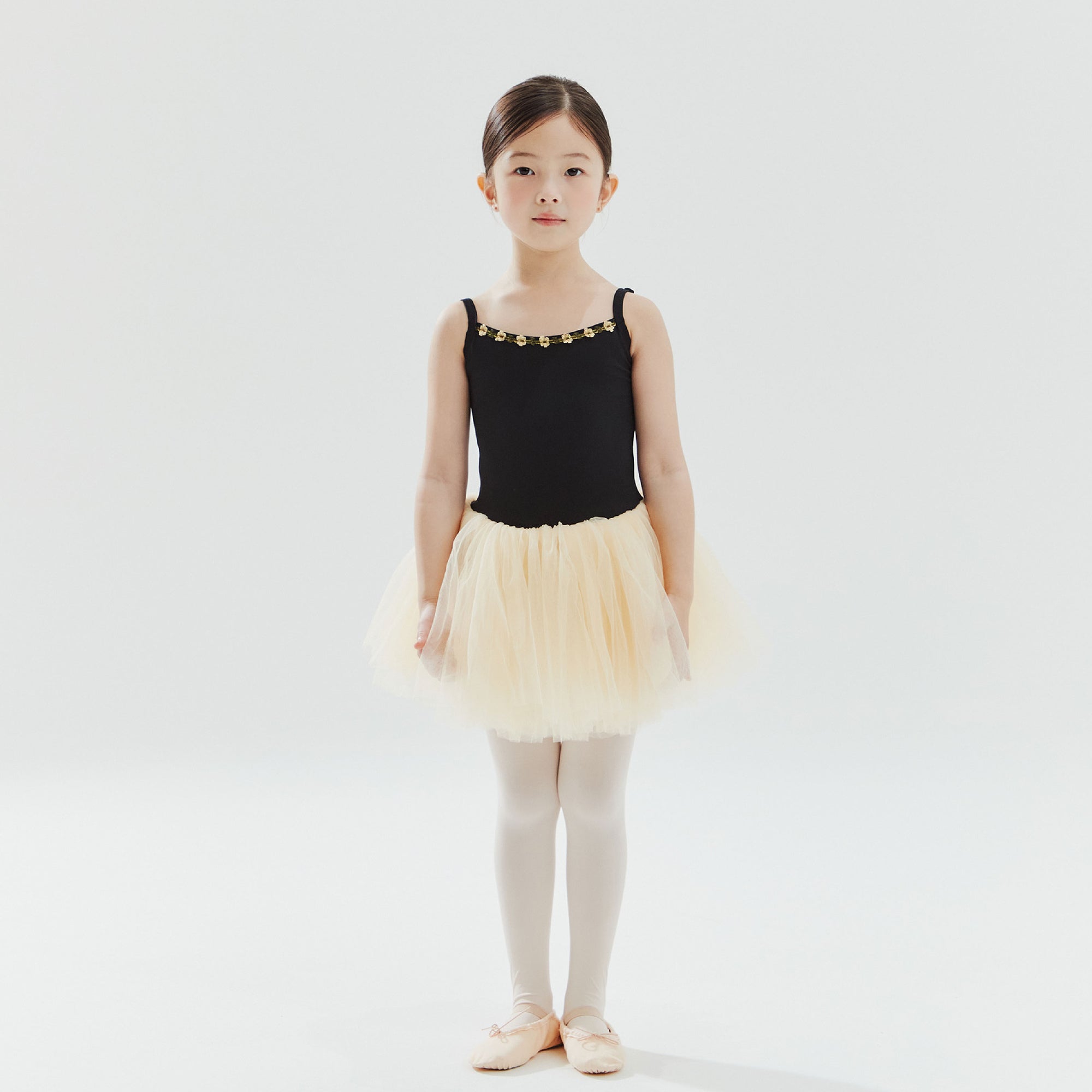 Girls Yellow Ballet Onesies