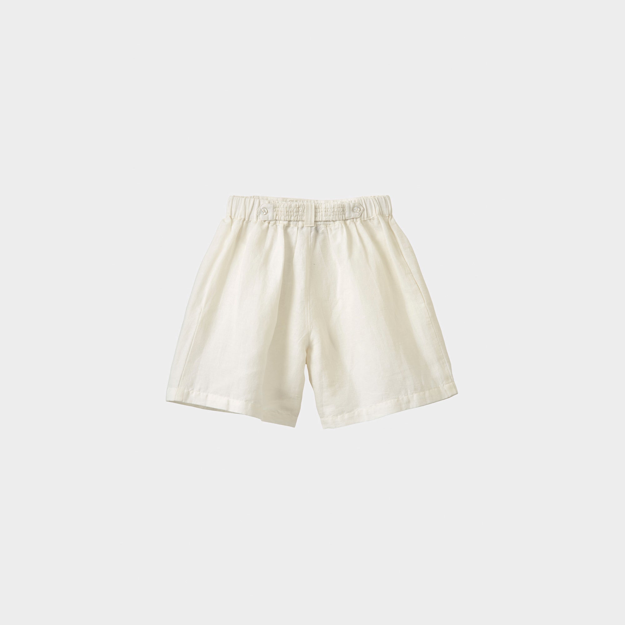 Boys & Girls White Shorts