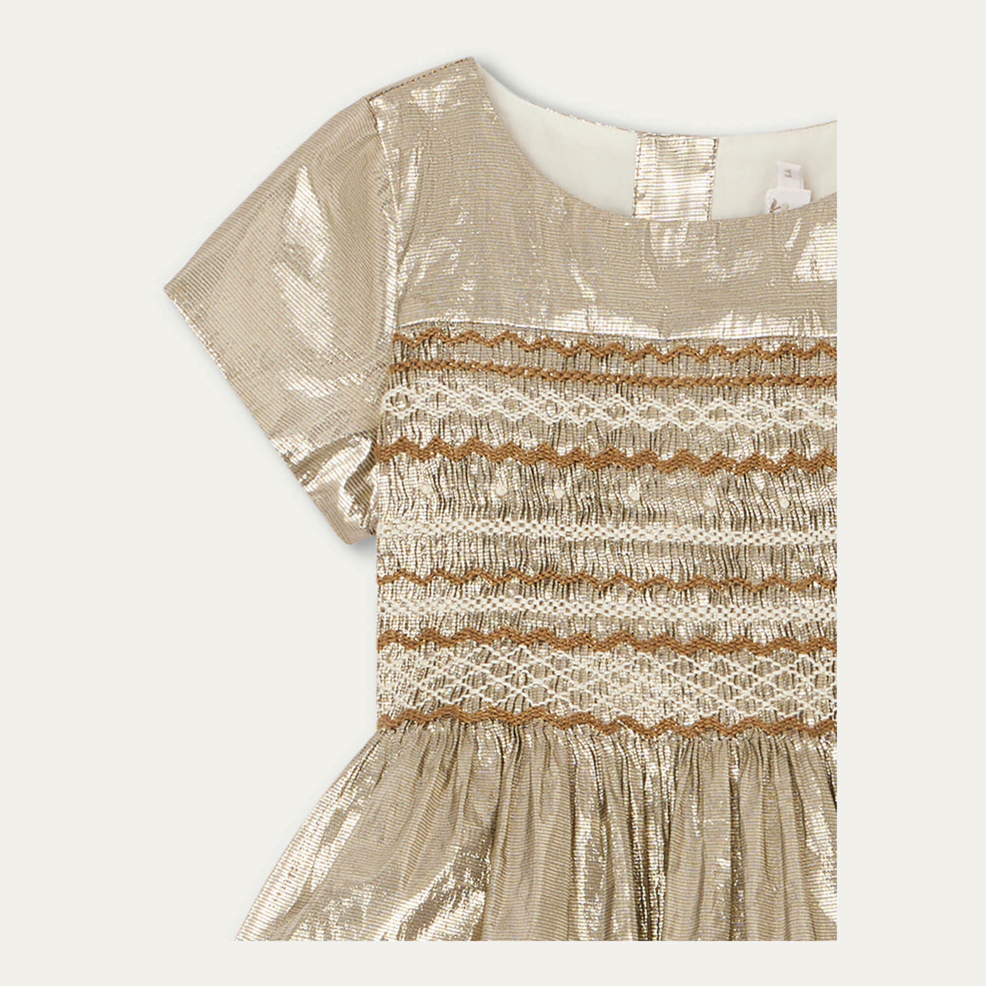 Girls Champagne Dress