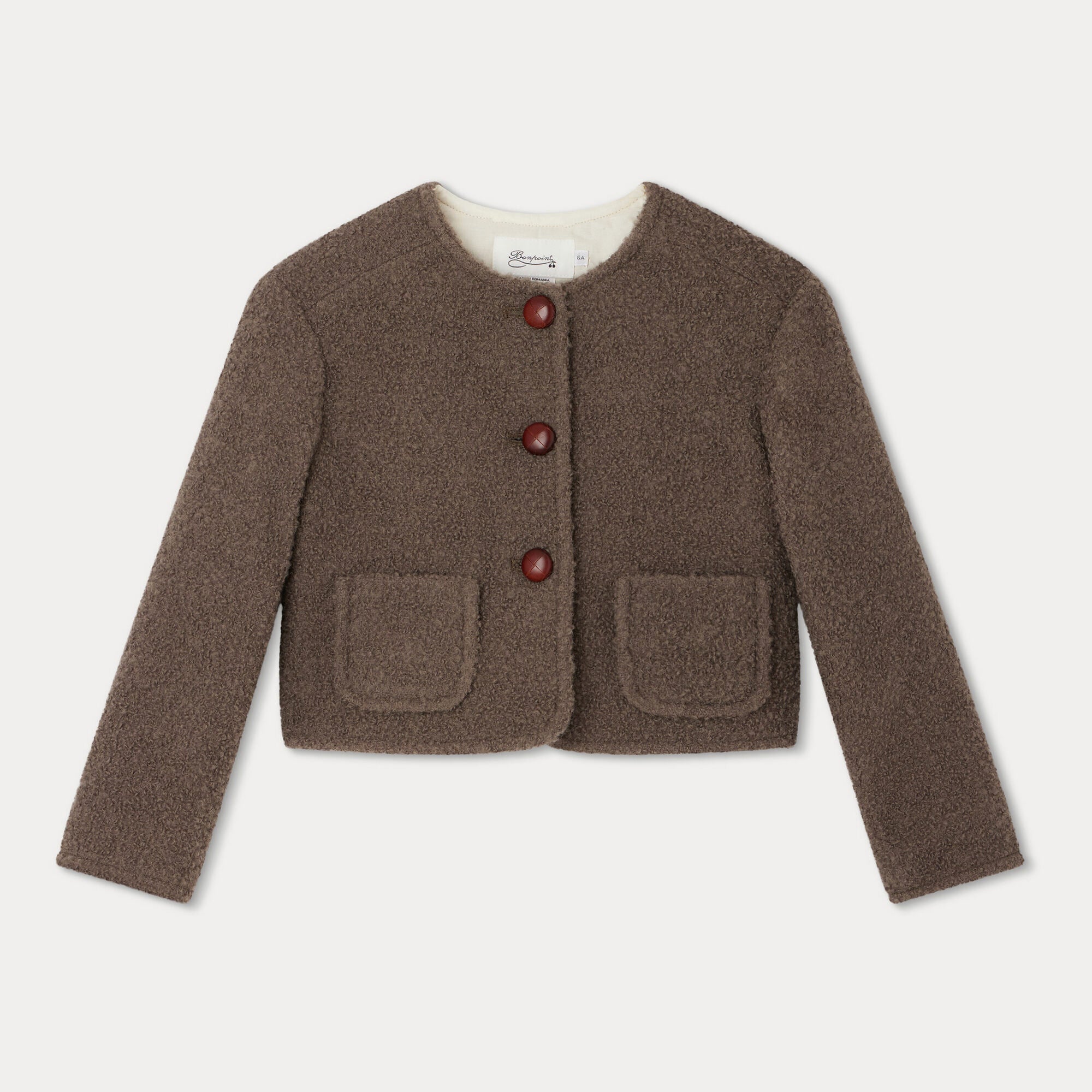 Girls Taupe Jacket