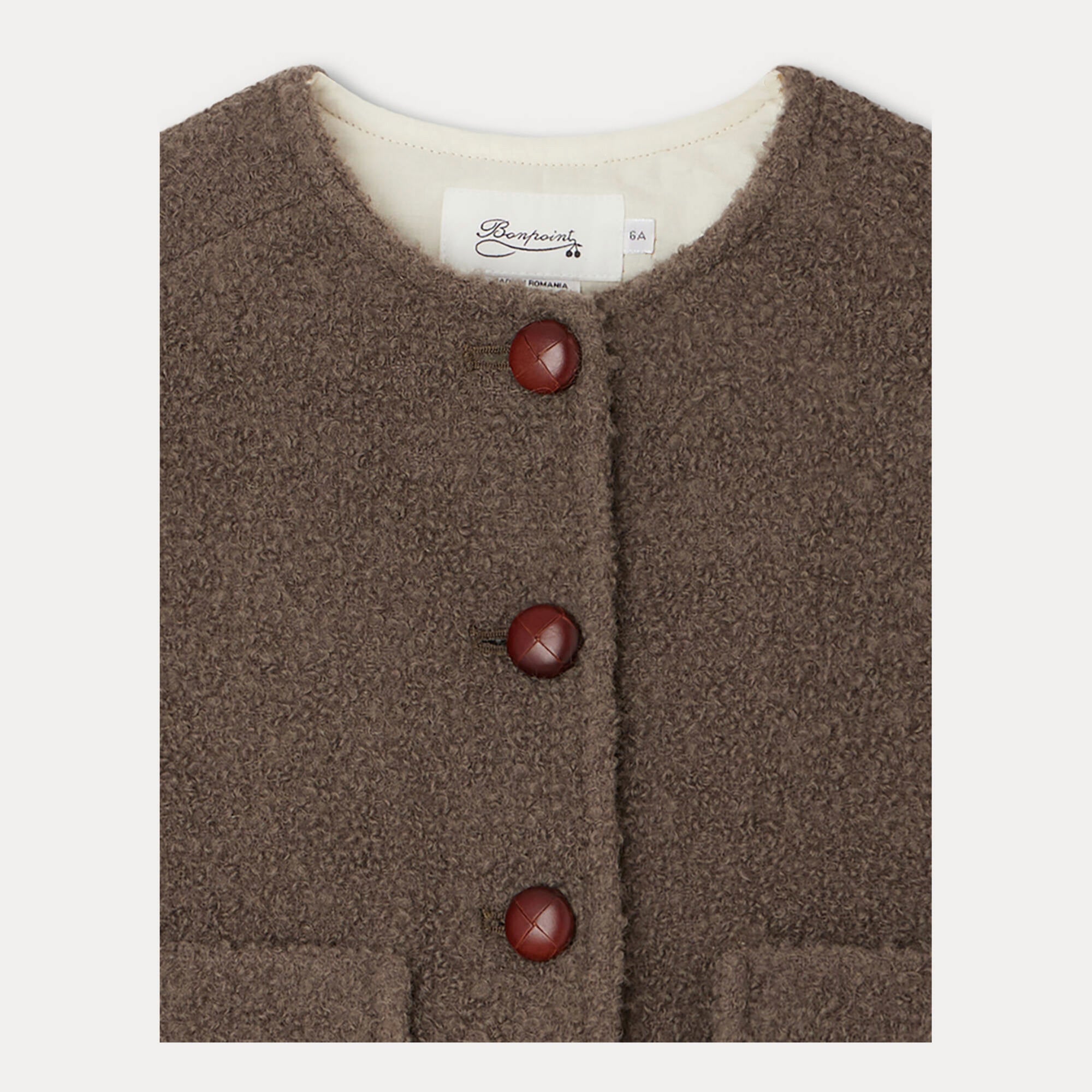 Girls Taupe Jacket