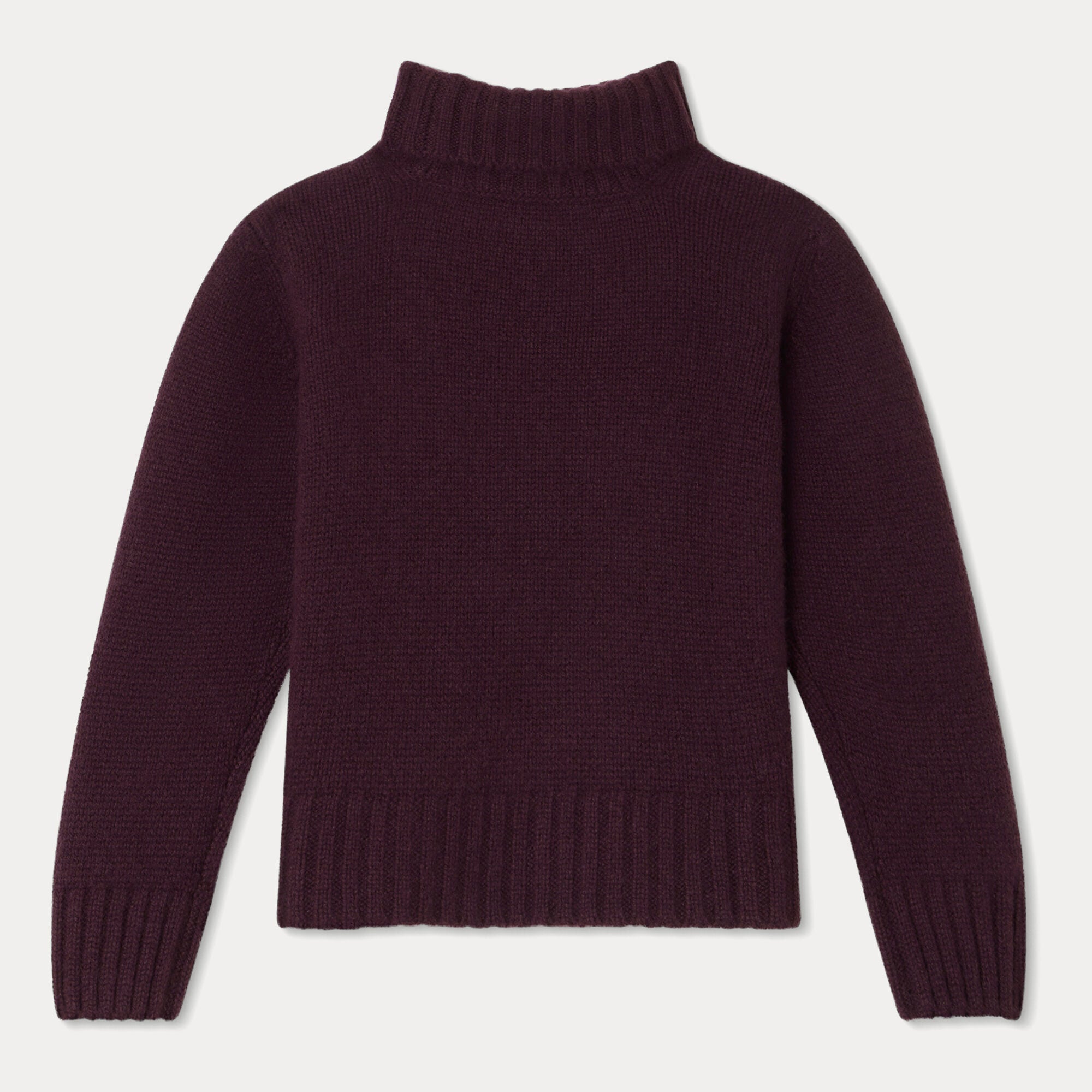 Girls Purple Cashmere Sweater
