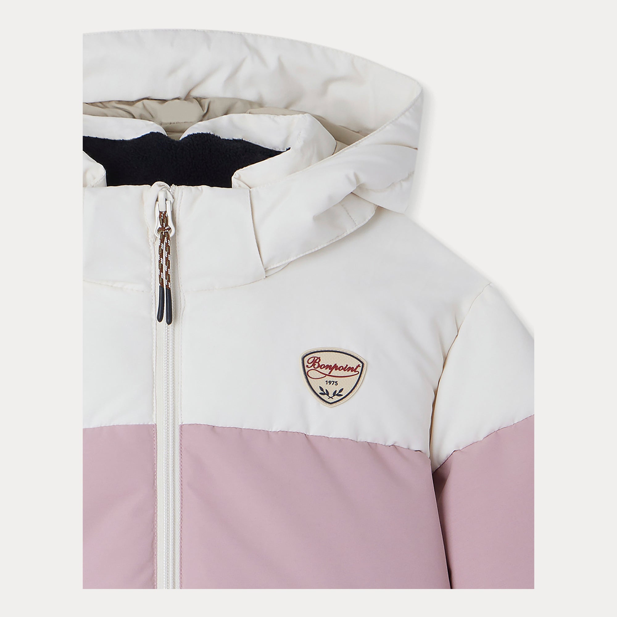 Girls White Snow Padded Down Jacket