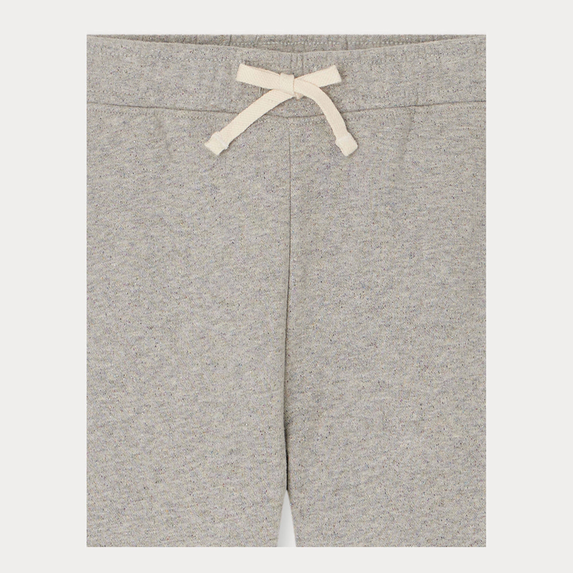 Girls Grey Cotton Trousers
