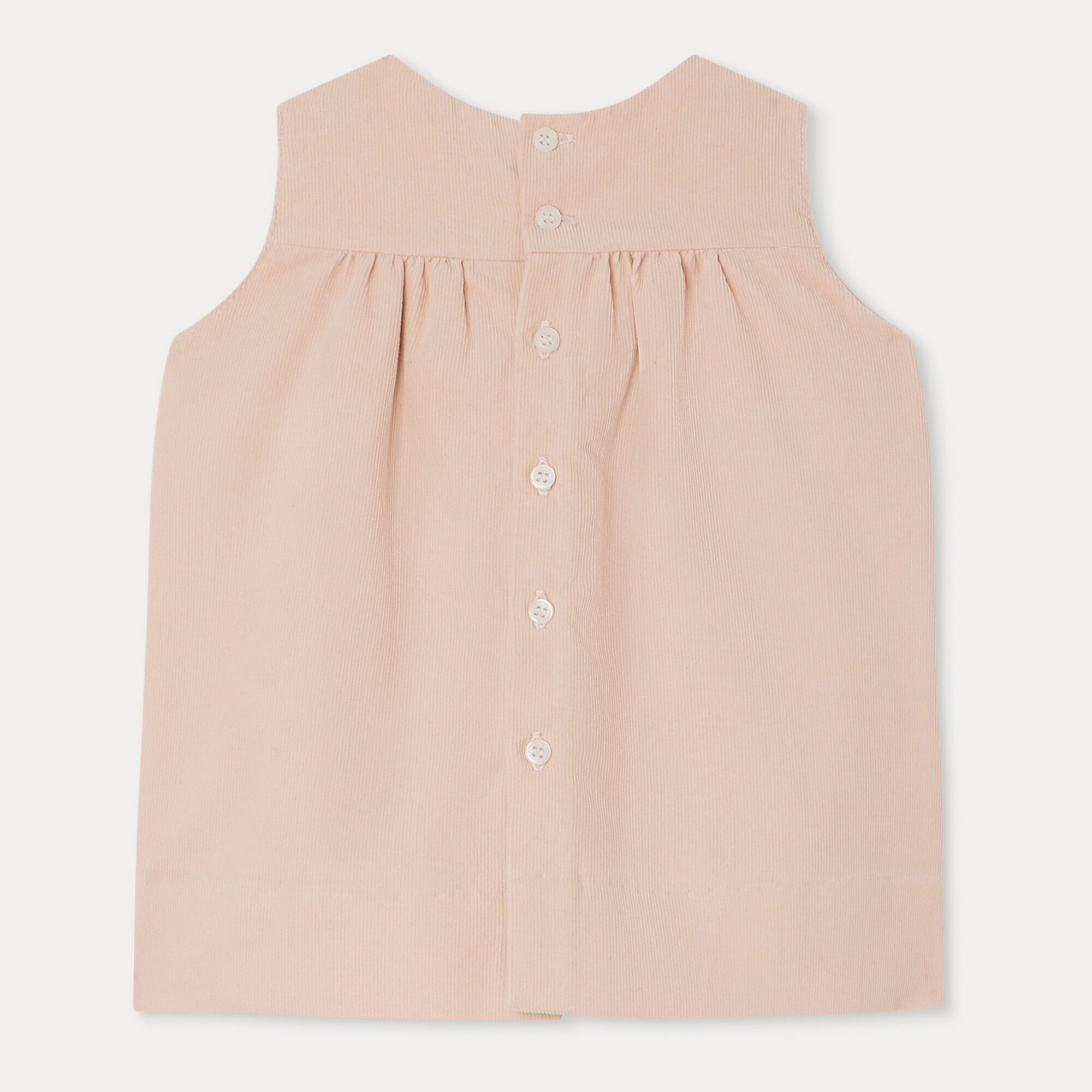 Baby Girls Light Pink Cotton Dress