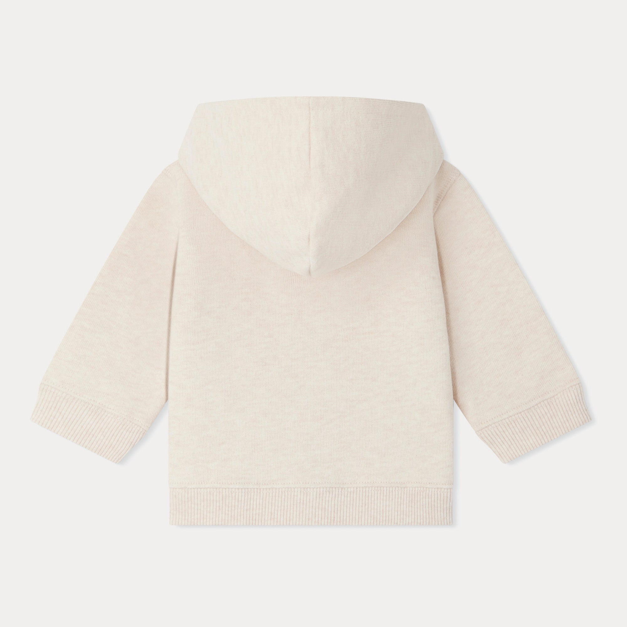 Baby Boys & Girls Ivory Zip-Up Top