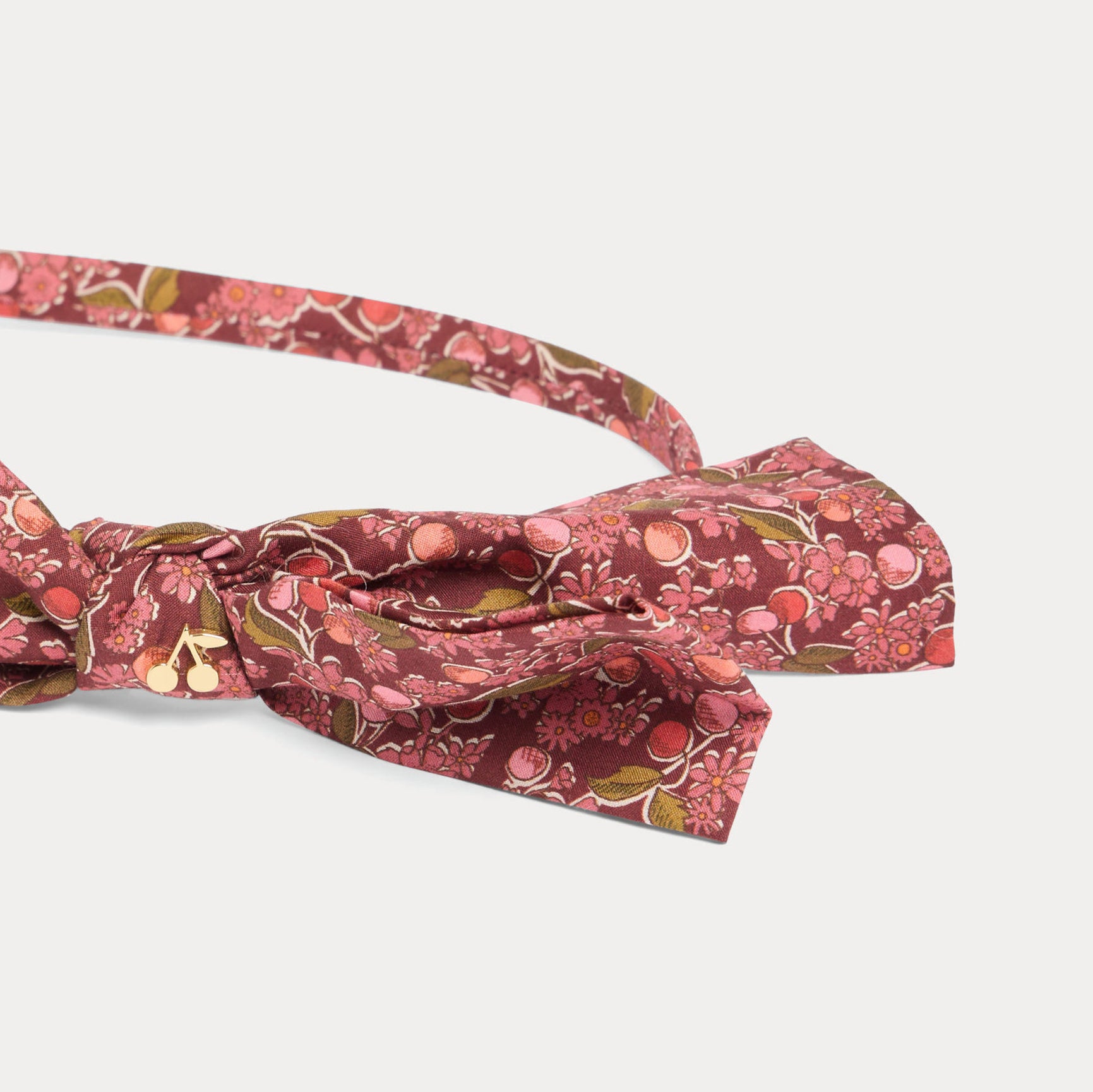 Girls Pink Floral Headband