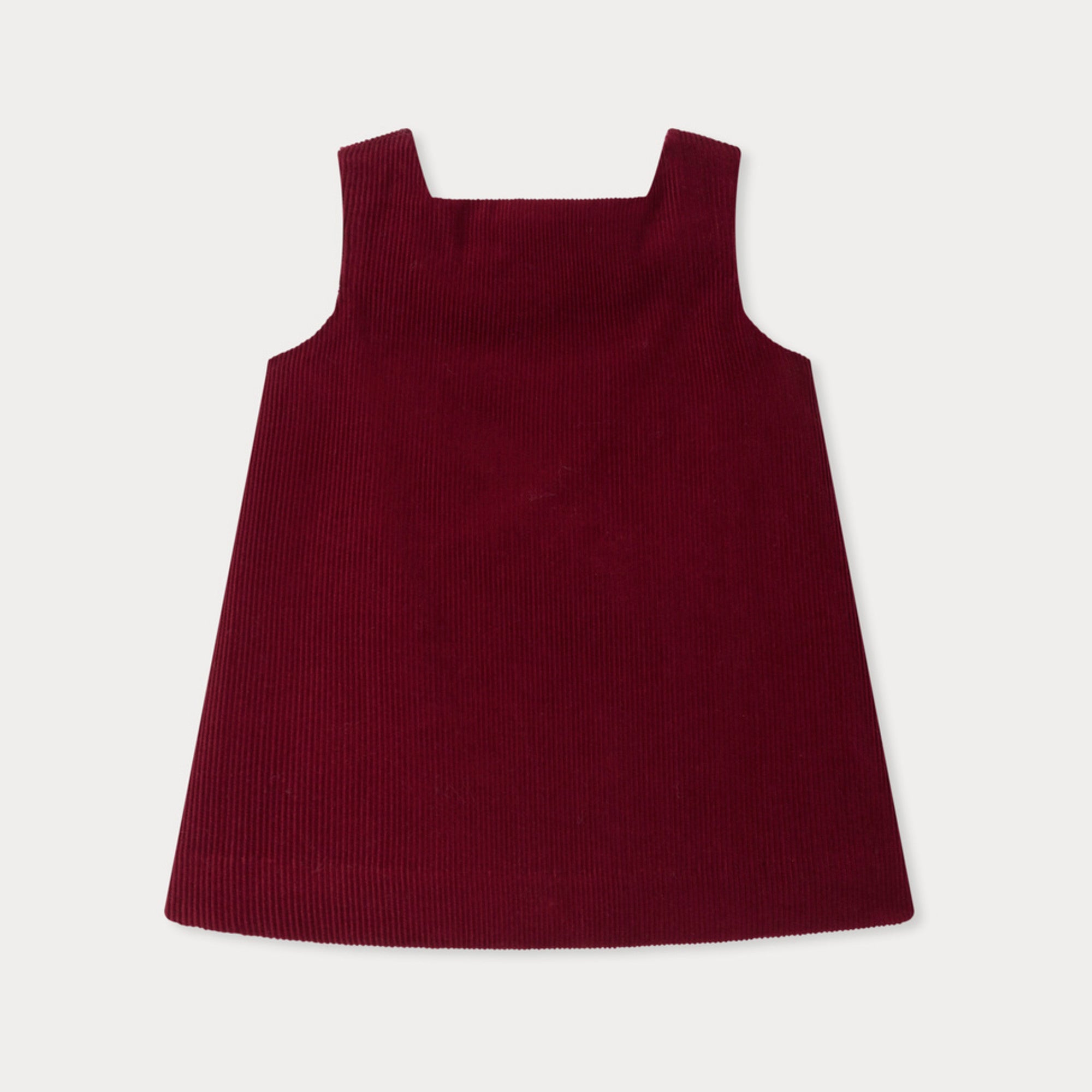 Baby Girls Red Corduroy Dress