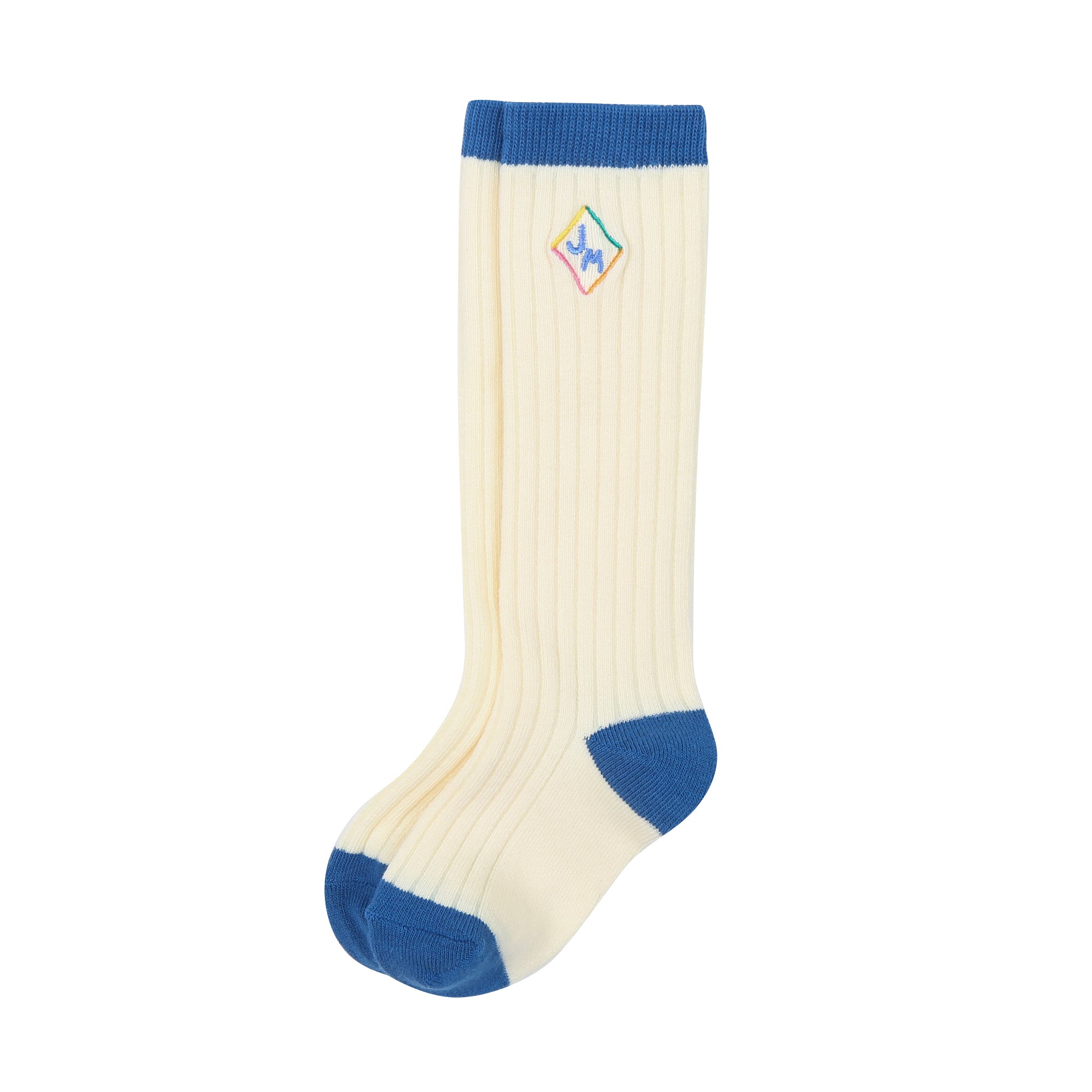 Boys & Girls White Cotton Socks Set(2 Pack)