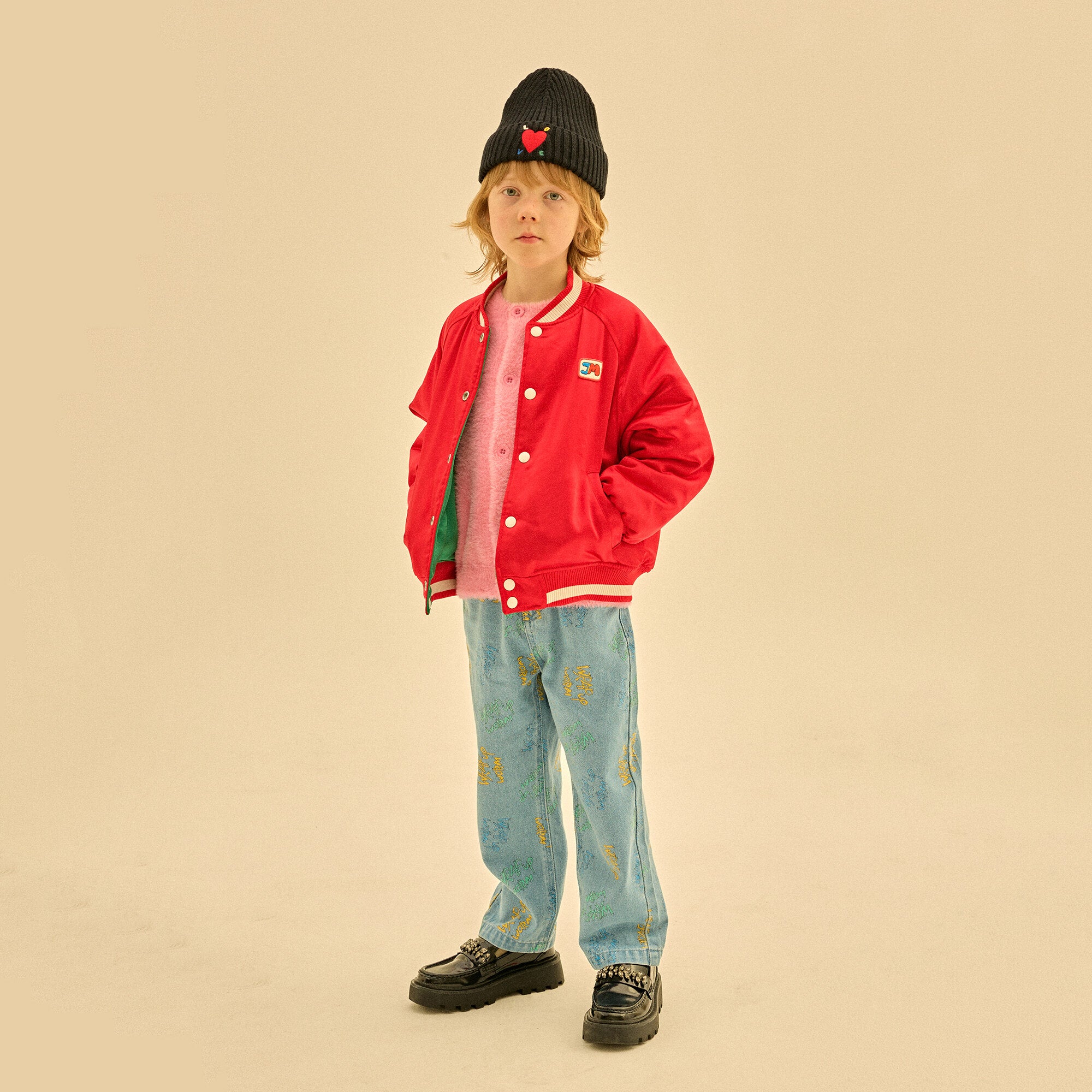Boys & Girls Green Reversible Jacket