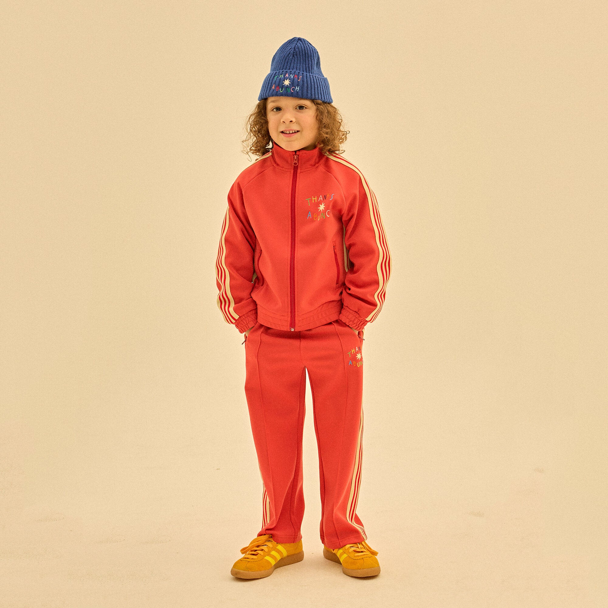 Boys & Girls Red Zip-Up Jacket