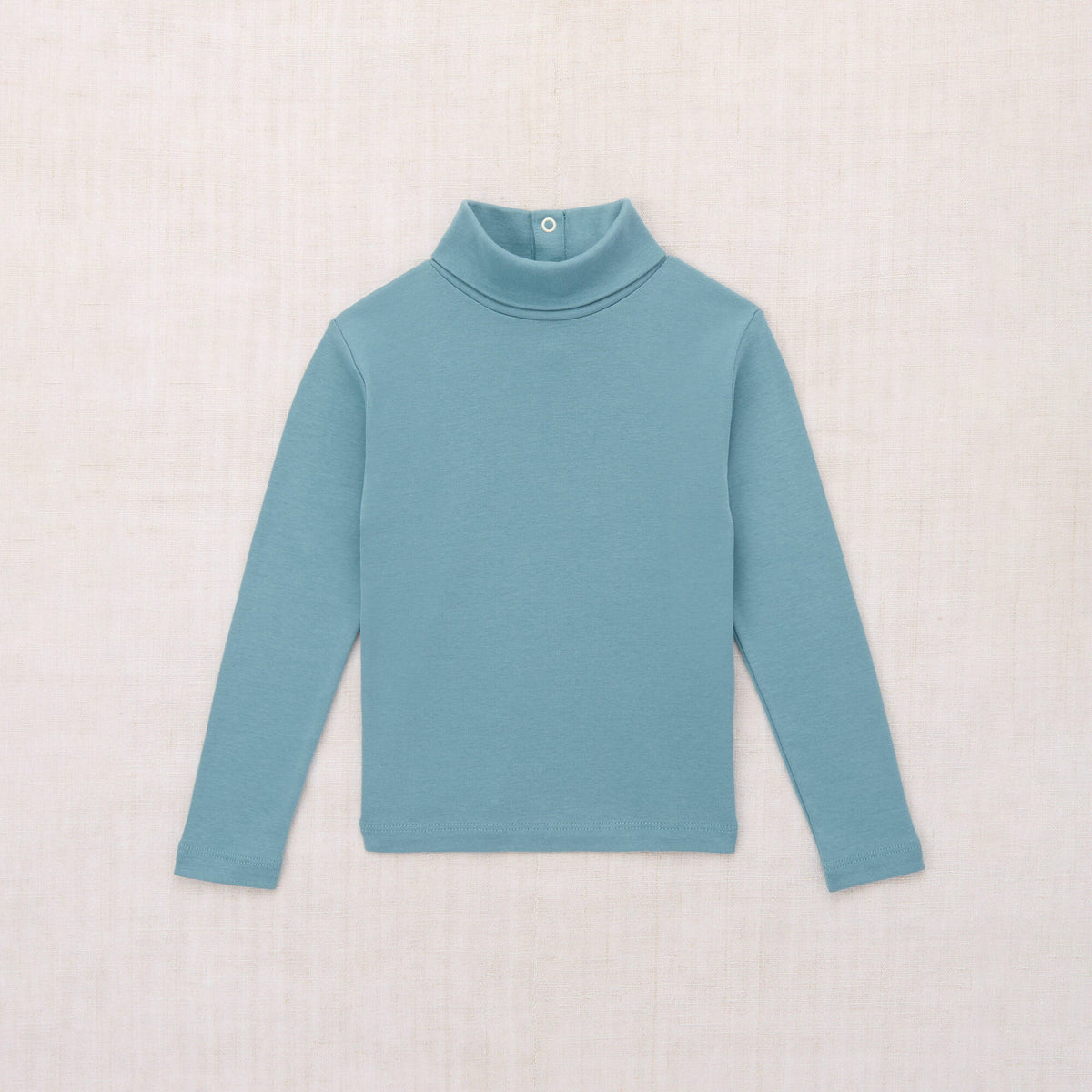 Boys & Girls Light Blue Cotton Turtleneck
