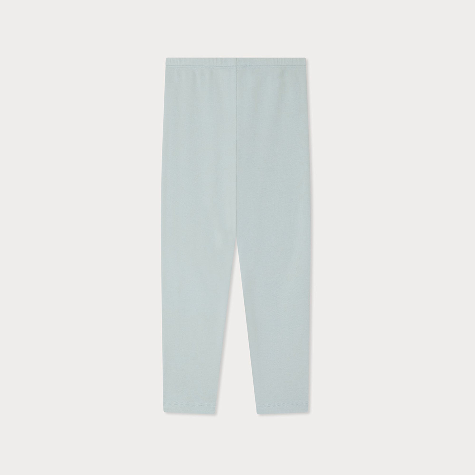 Girls Ice Blue Cotton Leggings
