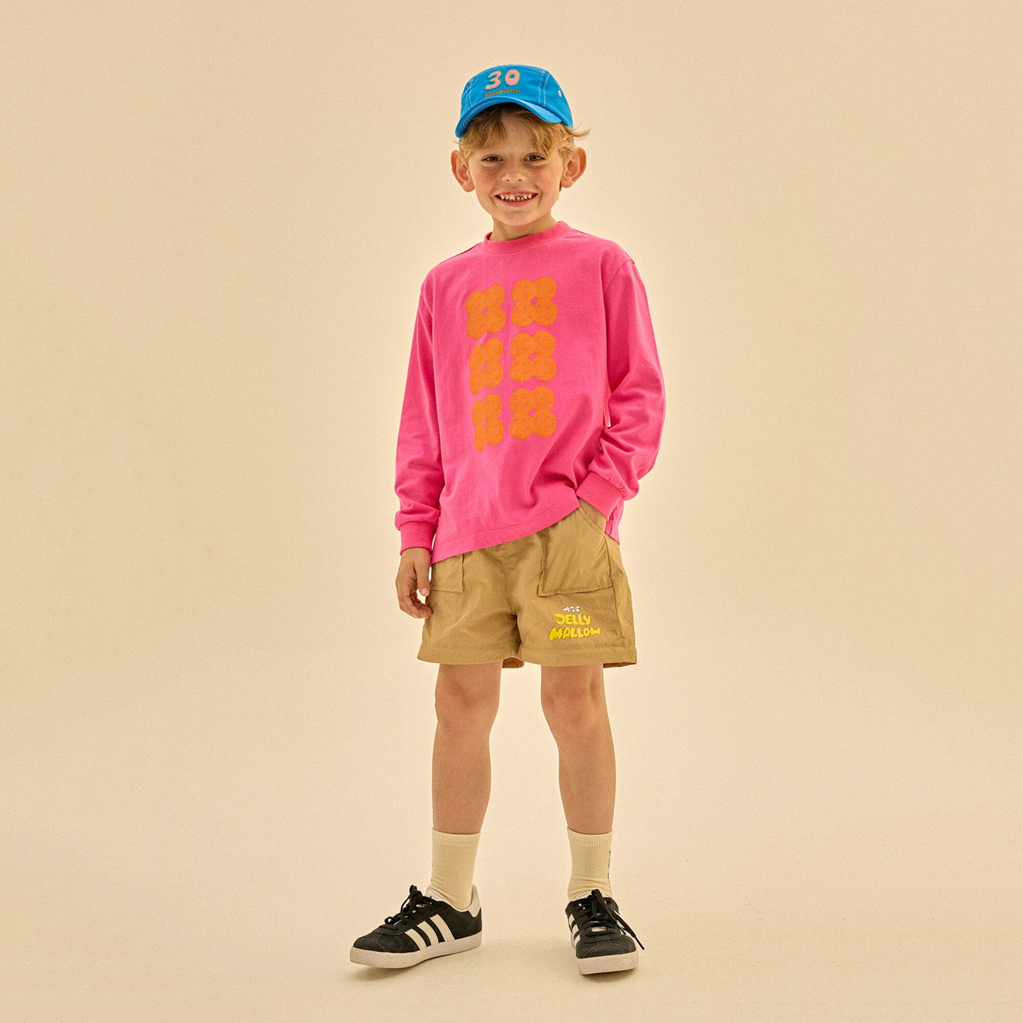 Boys & Girls Fuchsia Cotton T-Shirt