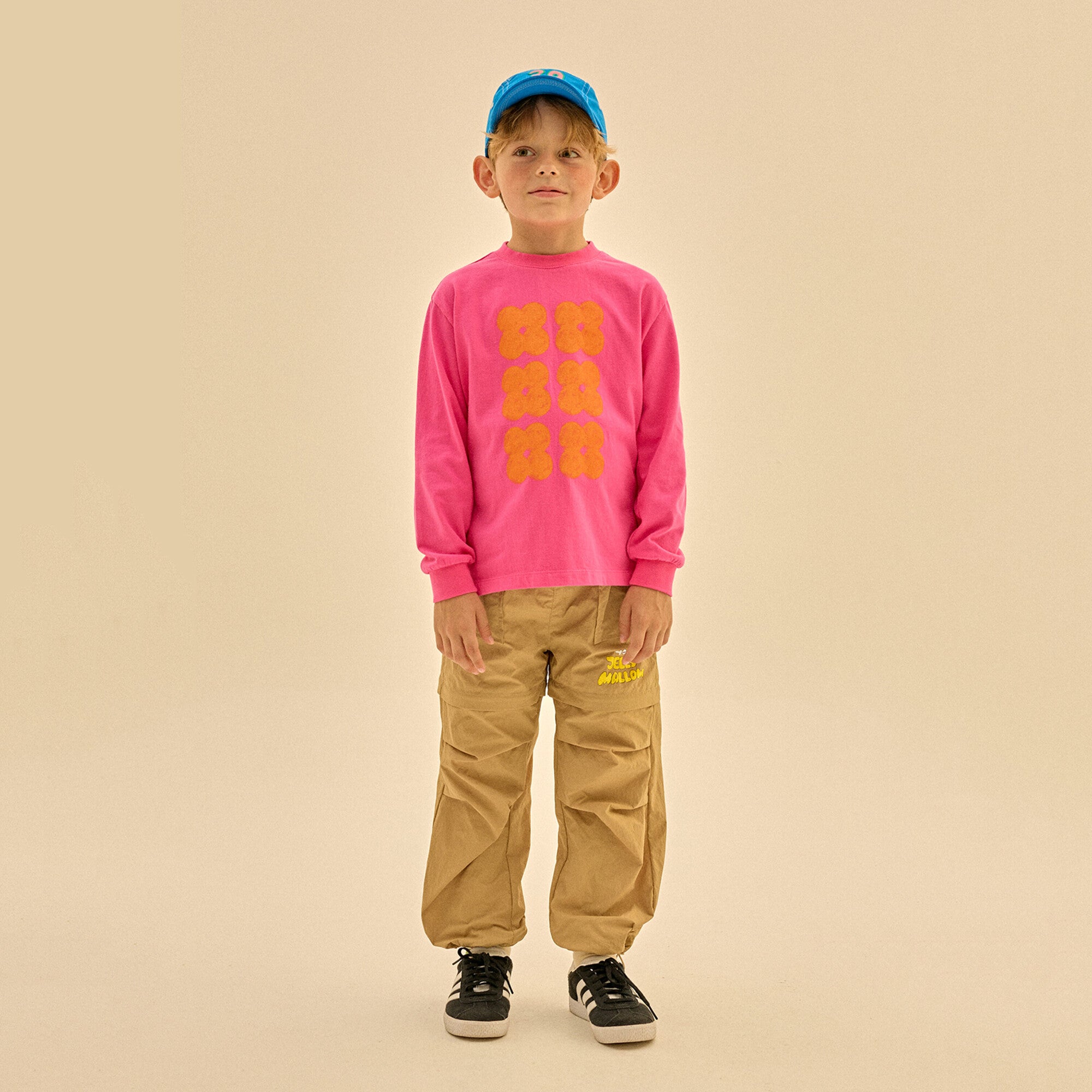 Boys & Girls Fuchsia Cotton T-Shirt