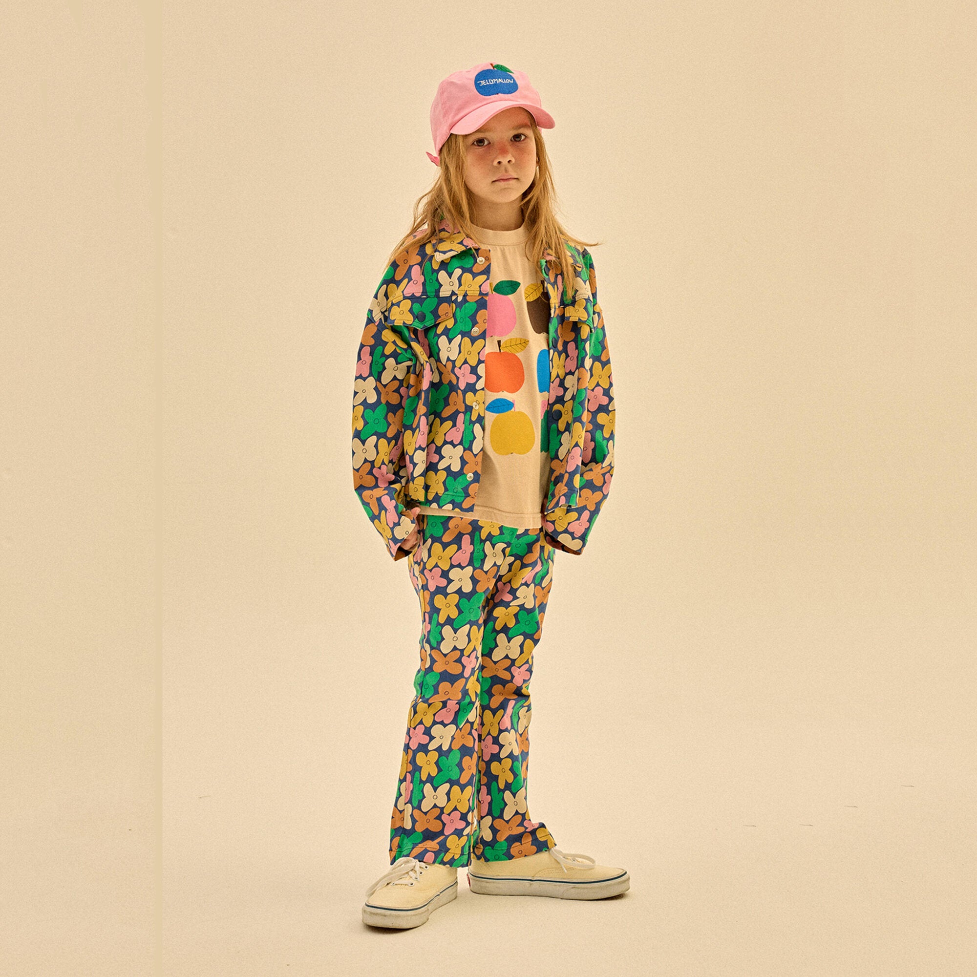 Girls Pink Logo Baseball Cap